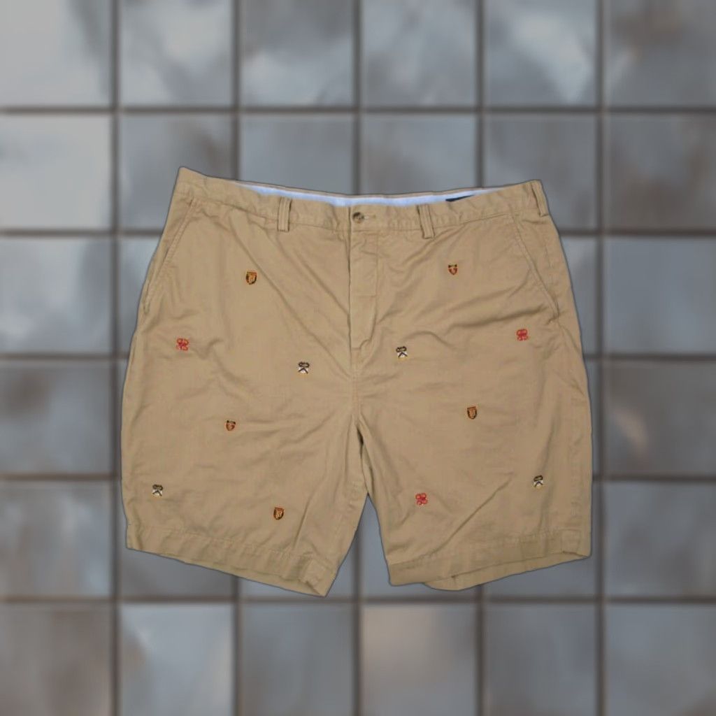 Polo Ralph Lauren Polo Ralph Lauren Beige Classic Fit Chino Shorts Mens 42 Size US XL / EU 56 / 4 - 1 Thumbnail