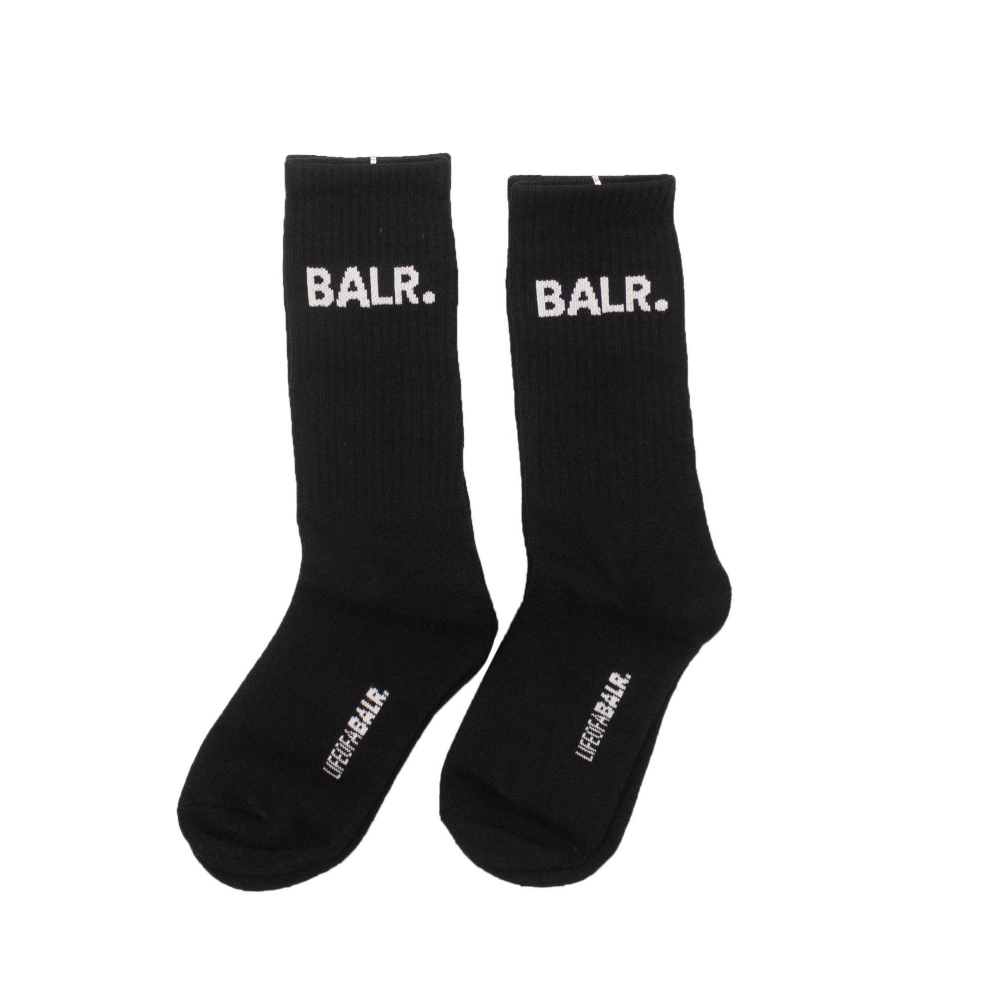 Other NIB BALR. Black 2 Pack Ribbed Logo Socks Size 42 $40 Size ONE SIZE - 1 Thumbnail