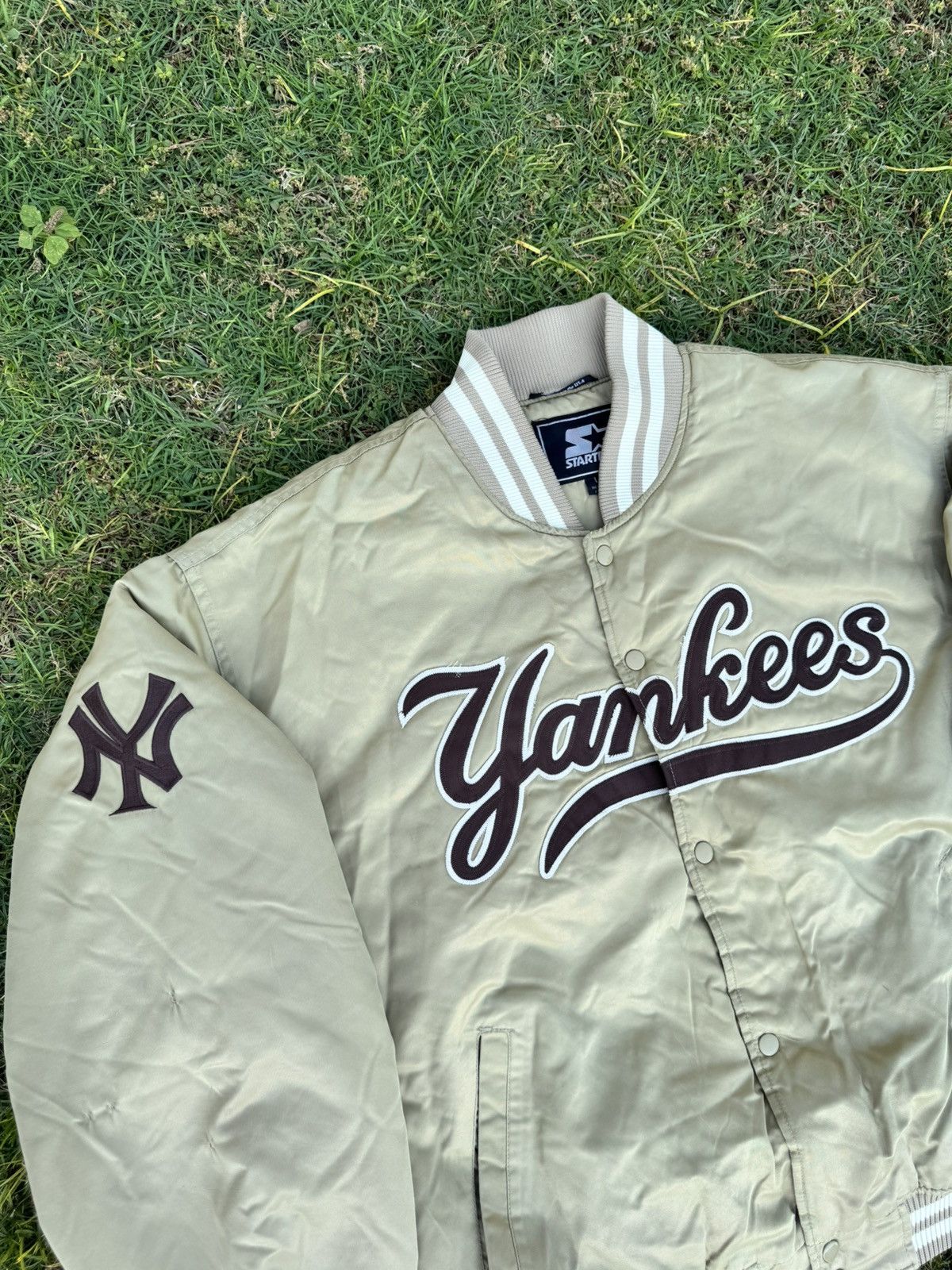 Starter Vintage Starter Yankees Stadium Jacket Size US L / EU 52-54 / 3 - 4 Thumbnail