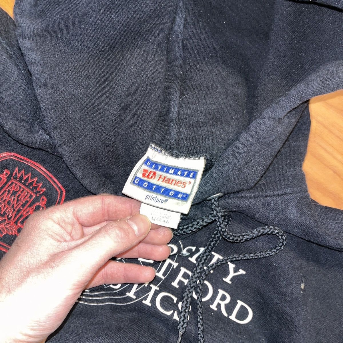 Other Vintage Hartford Acoustics Black Hoodie Size L Y2K Size US M / EU 48-50 / 2 - 2 Thumbnail