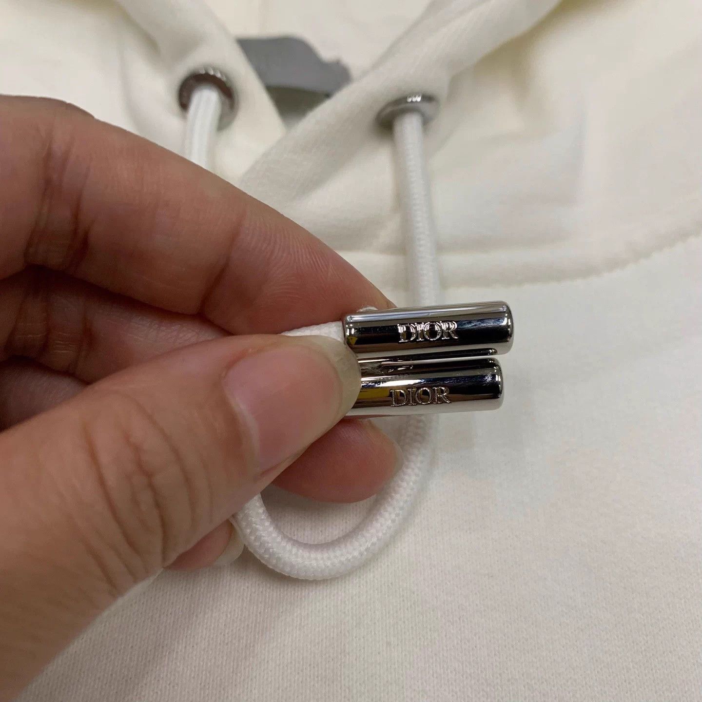 Dior Dior white saddle bag logo sweatshirt/ Size S / US 4 / IT 40 - 4 Thumbnail