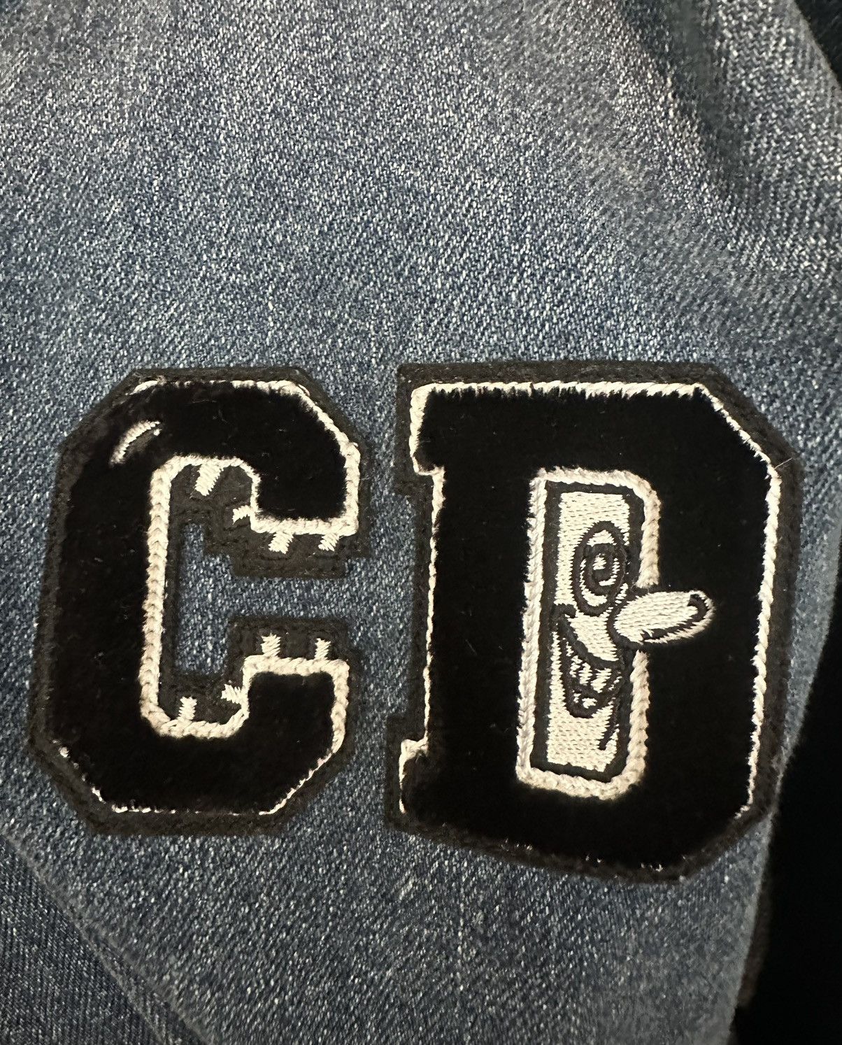 Dior Dior and Kenny Scharf Denim Jeans Overshirt Shirt Jacket Size US L / EU 52-54 / 3 - 3 Thumbnail
