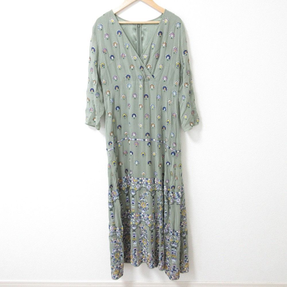 Other Other GRACE CONTINENTAL Embroidered Long Dress Others Dresses DUTY FREE for USA Size ONE SIZE - 1 Thumbnail