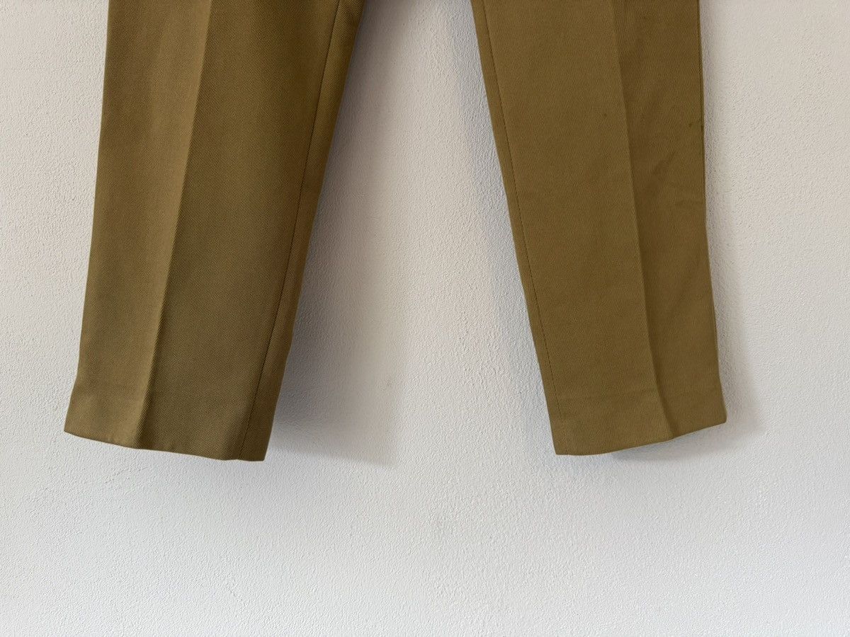 Gucci Camel Trousers with Web Stripe Trim Size US 36 / EU 52 - 4 Thumbnail