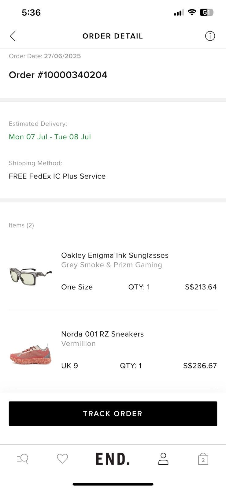 Oakley Oakley enigma ink sunglasses Size ONE SIZE - 6 Thumbnail