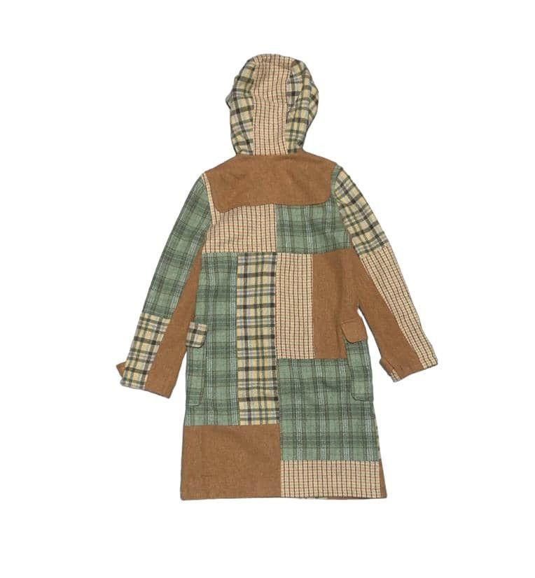 If Six Was Nine Vintage Japanese Patchwork Wool Long Jacket Paodelo Size US M / EU 48-50 / 2 - 5 Thumbnail