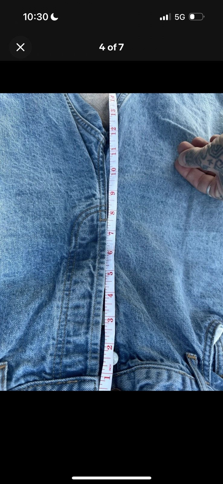 Other I And Me Selvedge Wide Leg Denim marked 34x32 Size US 34 / EU 50 - 5 Thumbnail
