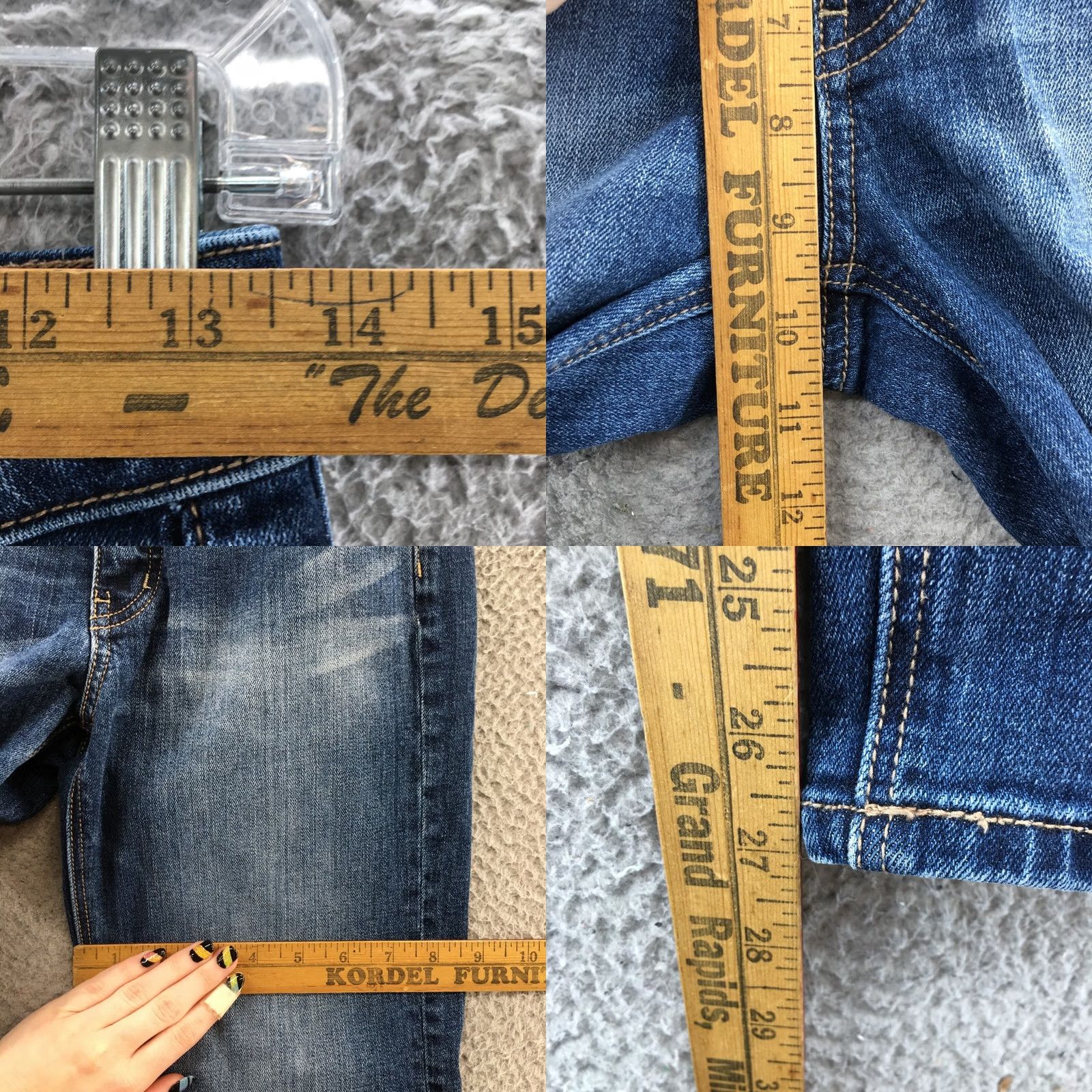 American Eagle Outfitters VINTAGE American Eagle Outfitters Jeans Skinny Womens 2R Blue Size 26" / US 2 / IT 38 - 8 Thumbnail
