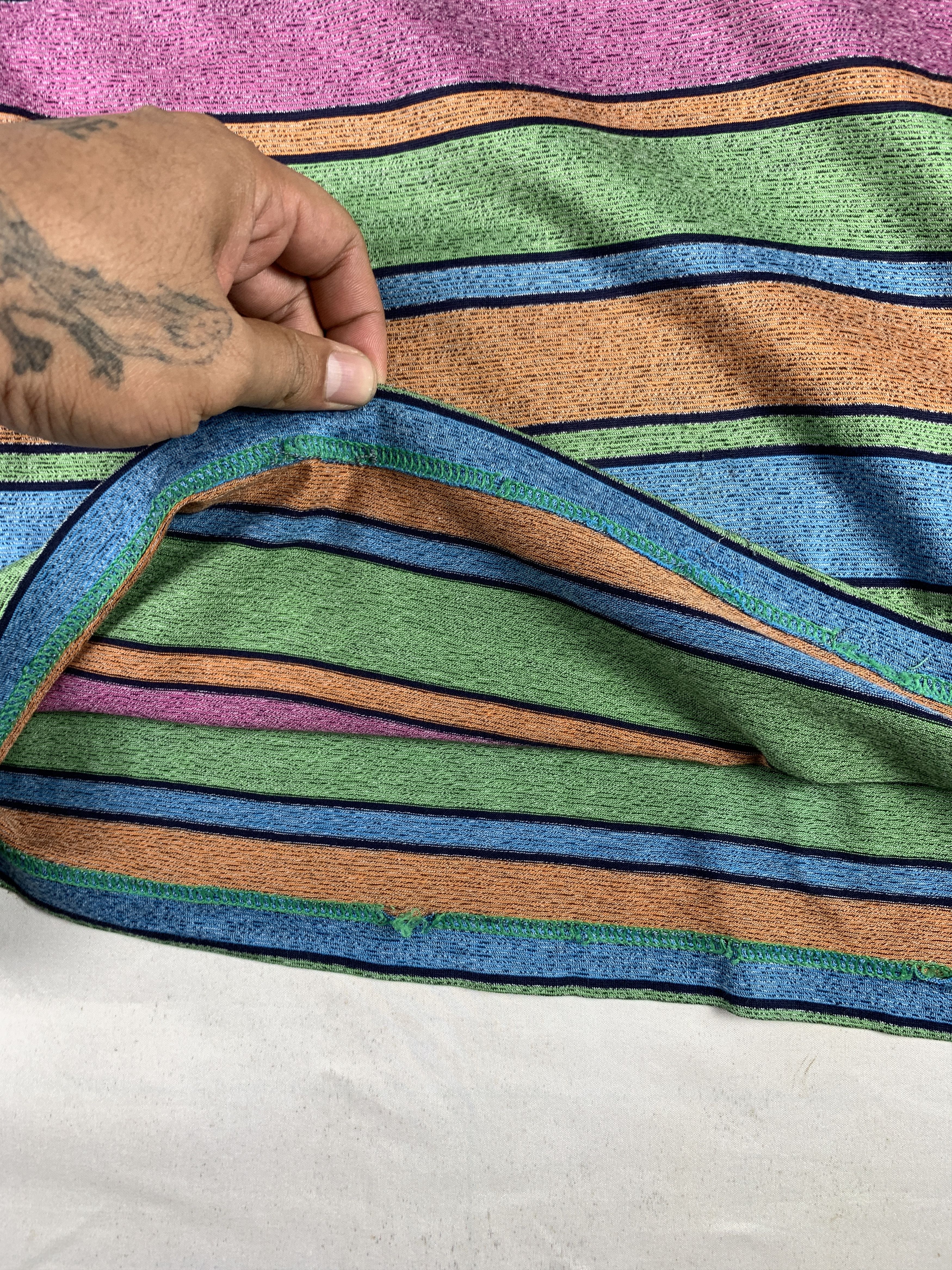 Missoni 2000s Missoni Sport Multicolor Stripes Tee (M) Size US M / EU 48-50 / 2 - 8 Thumbnail