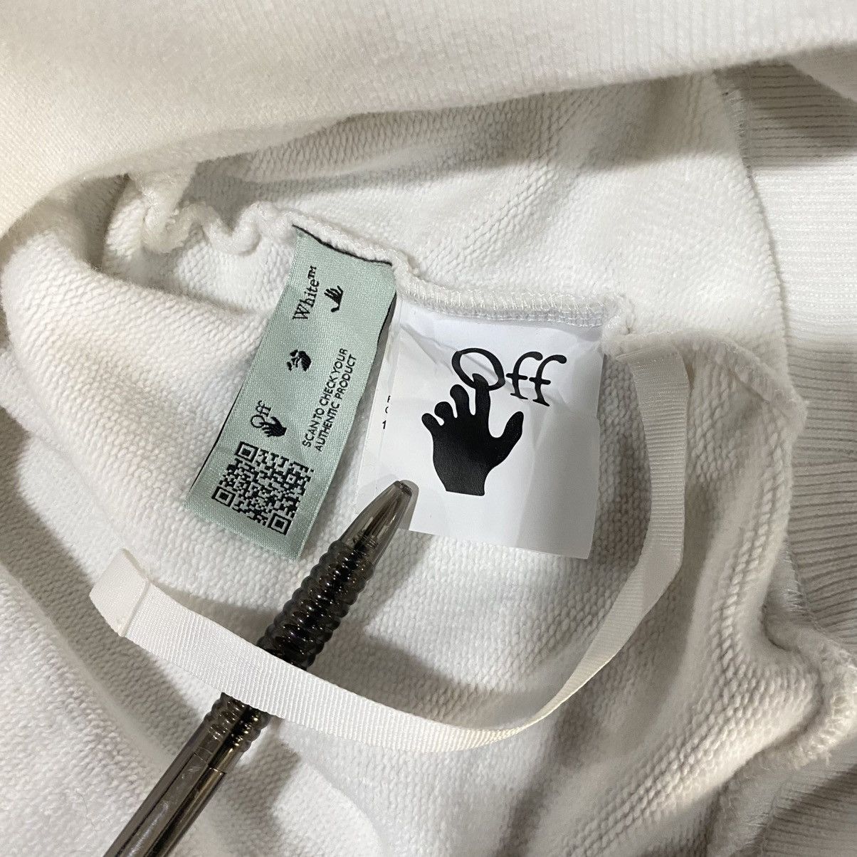 Off-White Off-White Marker Arrows Crewneck Sweatshirt - RARE Size US L / EU 52-54 / 3 - 12 Thumbnail