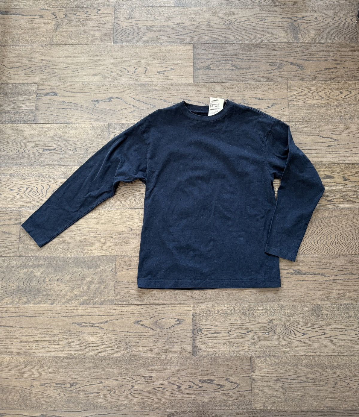 Muji MUJI Japan Mens Brushed Jersey Africa Cotton Navy T Shirt Size US S / EU 44-46 / 1 - 1 Thumbnail