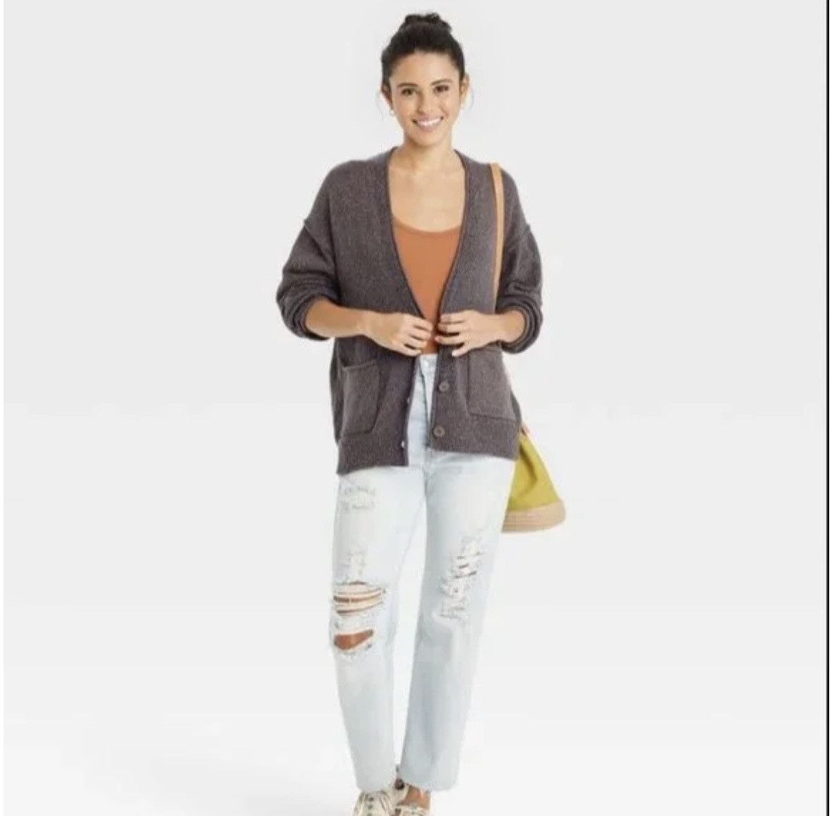 Other Universal Thread Textured grandpa Knit cardigan Size S / US 4 / IT 40 - 7 Thumbnail