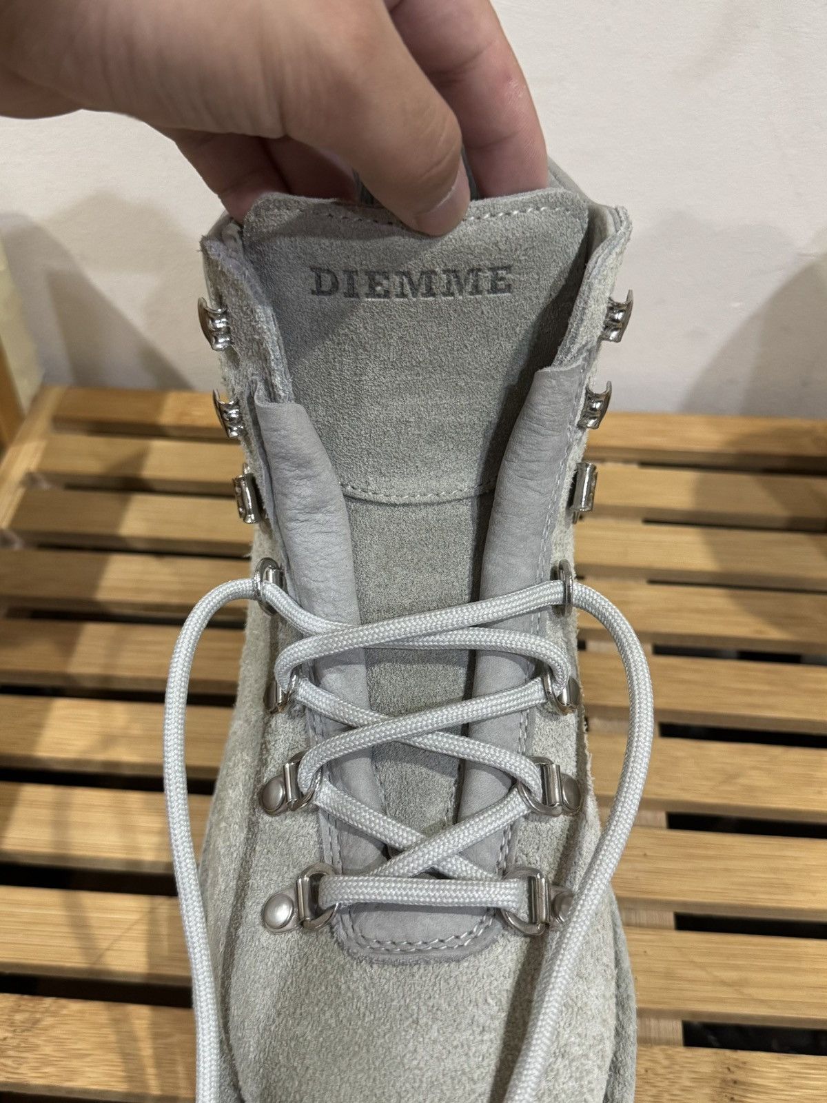 Diemme Diemme Roccia Vet Hiking Boots Grey Suede Leather 37 38 Size US 5 / EU 37 - 7 Thumbnail