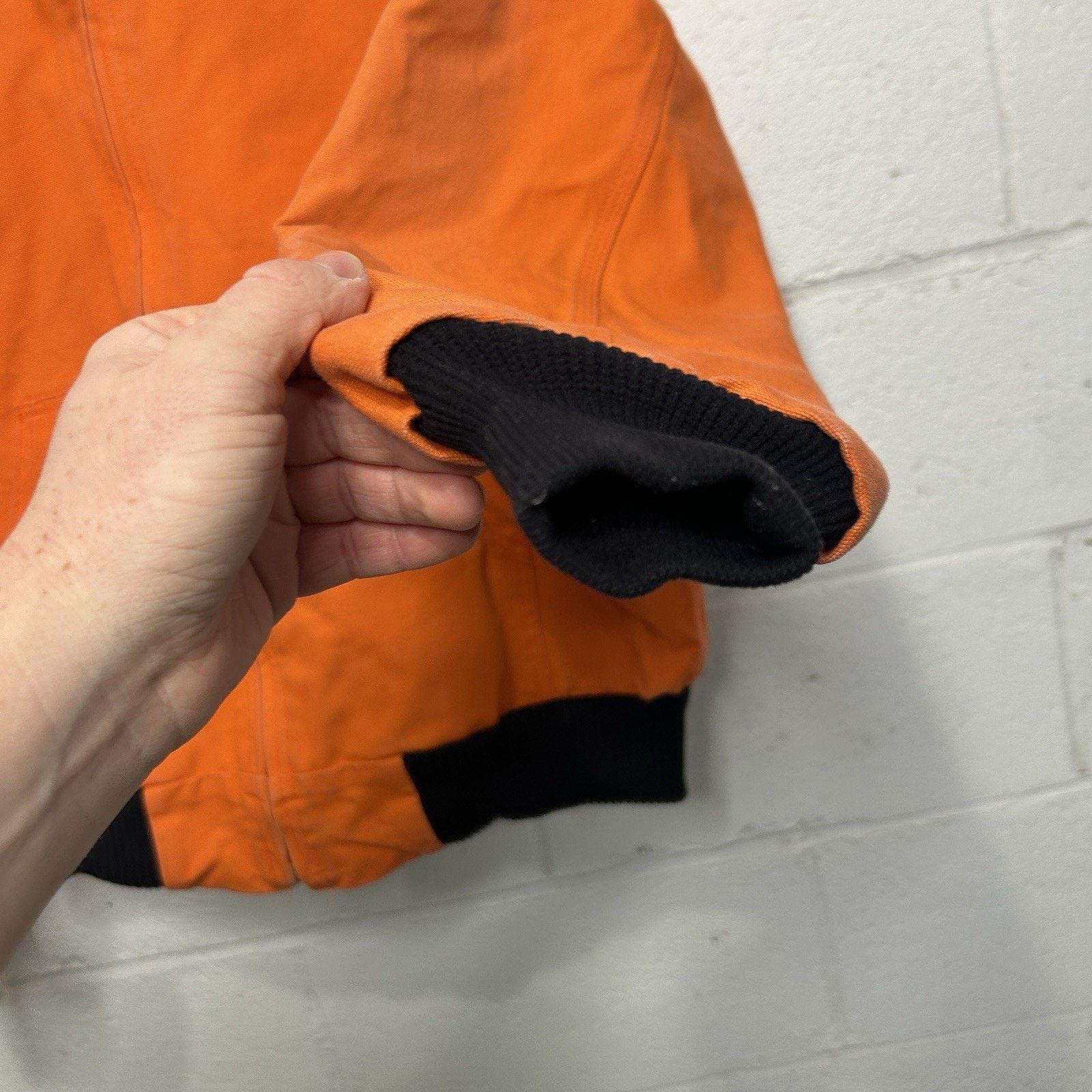 Carhartt Vintage Carhartt Quilted Active Jacket “Blaze Orange” J140 Size US M / EU 48-50 / 2 - 9 Thumbnail