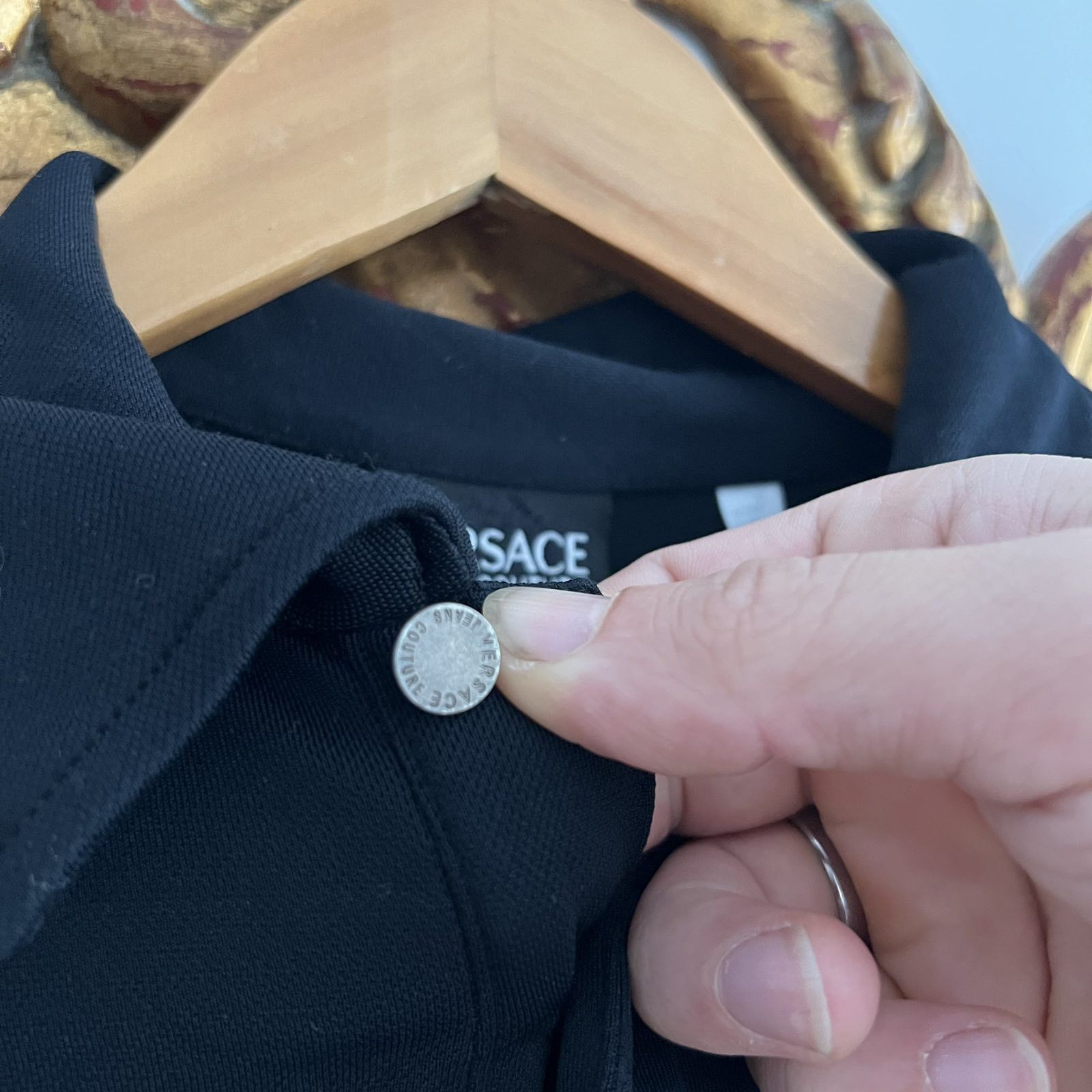 Versace Vintage Versace longsleeve avant-garde style Size US S / EU 44-46 / 1 - 5 Thumbnail