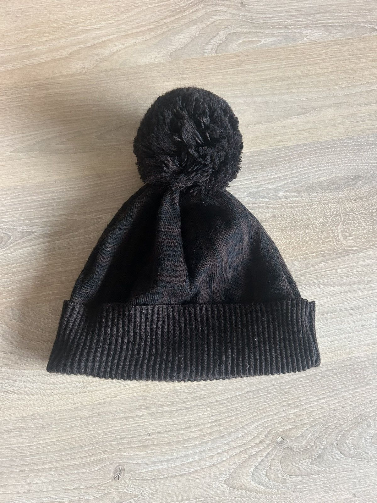 Fendi Fendi 100% Wool Pom-Pom Beanie Size ONE SIZE - 2 Thumbnail