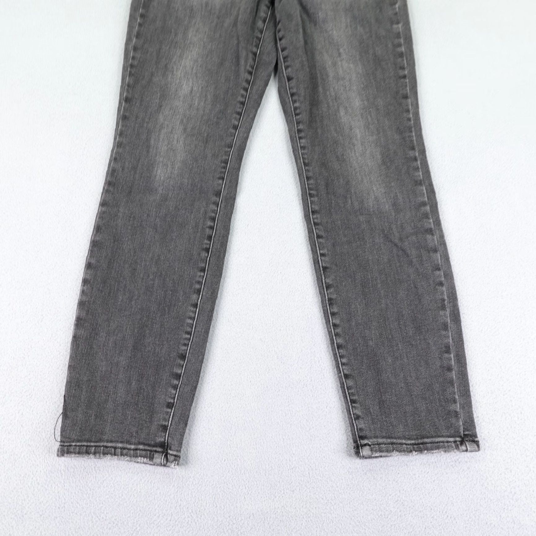 Denime Judy Blue Jeans Womens 5/27 Black Denim Boyfriend Fit Handsand Mid Rise Flex Regular Style Size 26" / US 2 / IT 38 - 3 Thumbnail