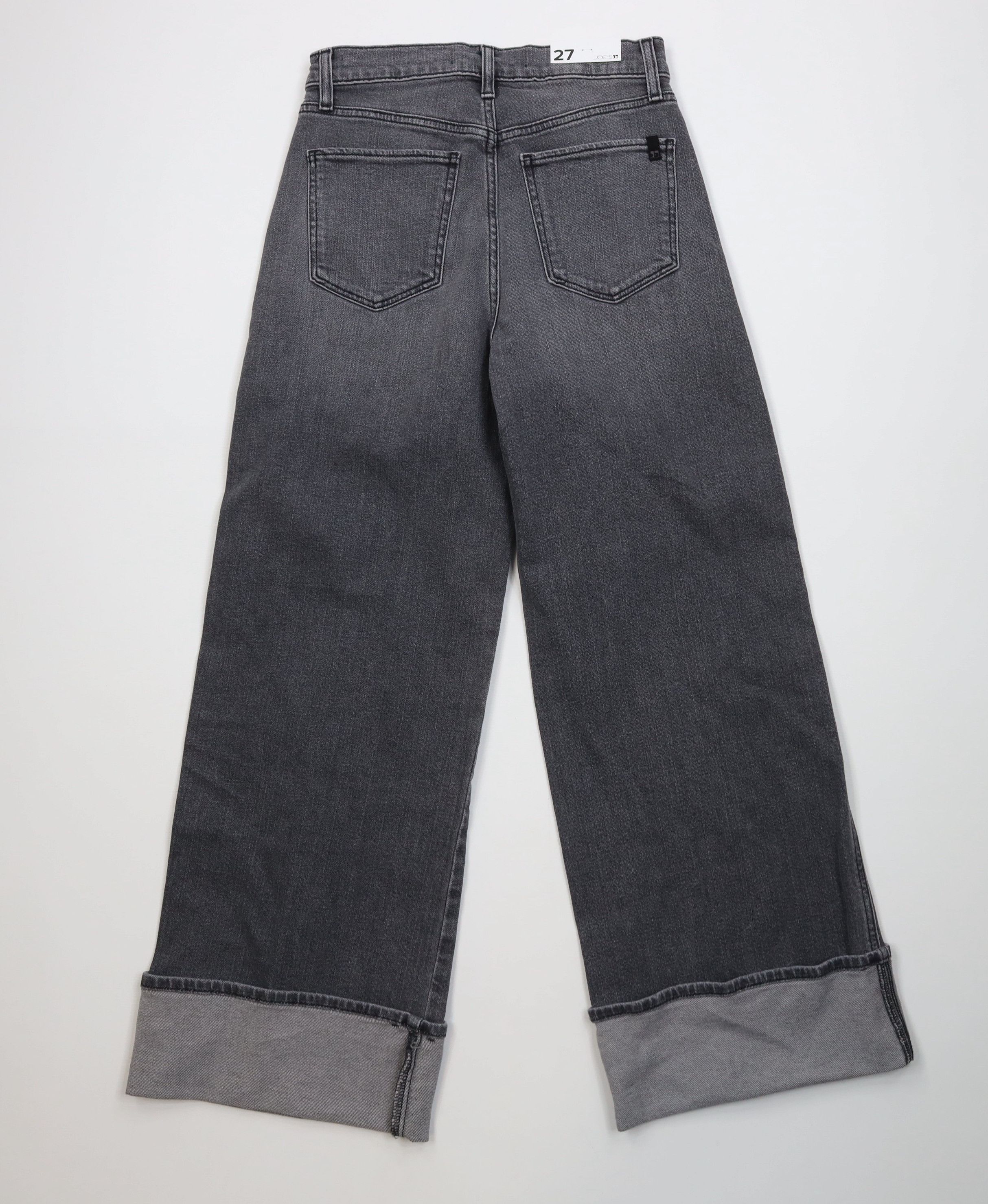 Vintage New Joes Jeans The Trixie Wide Leg Denim Jeans Gray Stretch Size 27" / US 4 / IT 40 - 9 Thumbnail