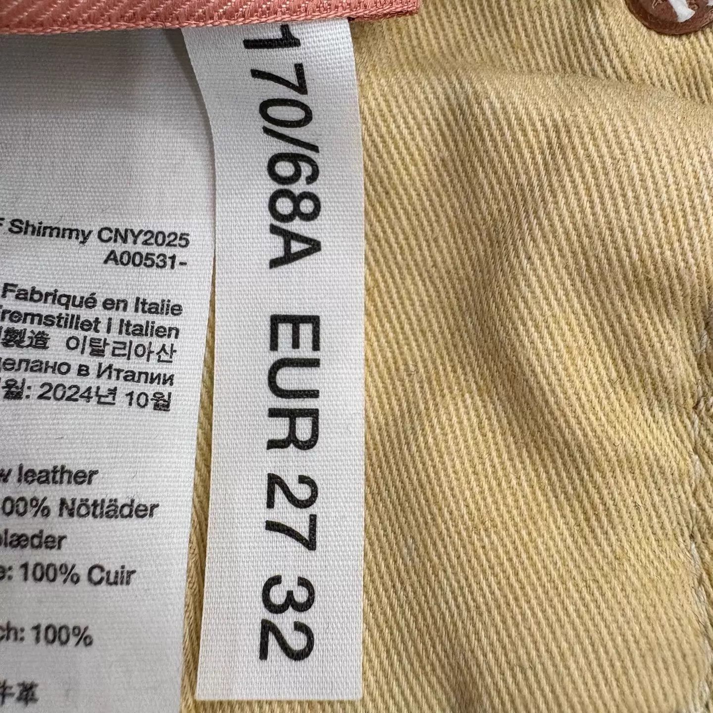 Acne Studios Acne Studios 2021F Crystal WideLeg Jeans Olive Green 27 Size 27" / US 4 / IT 40 - 6 Thumbnail