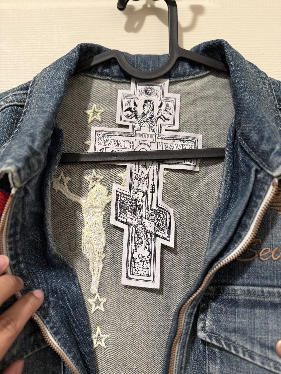 Seventh Heaven Seventh Heaven denim jacket Size US M / EU 48-50 / 2 - 6 Thumbnail