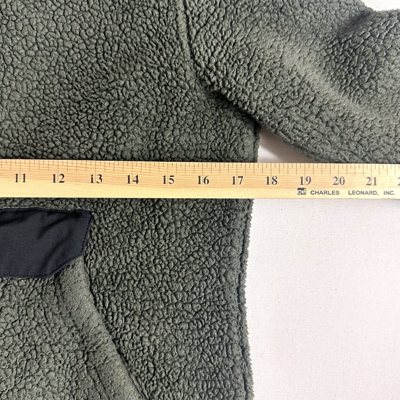 The North Face VINTAGE The North Face Campshire Pullover Hoodie Sherpa Fleece Womens XS Green 1/4 Zip Size XS / US 0-2 / IT 36-38 - 7 Thumbnail