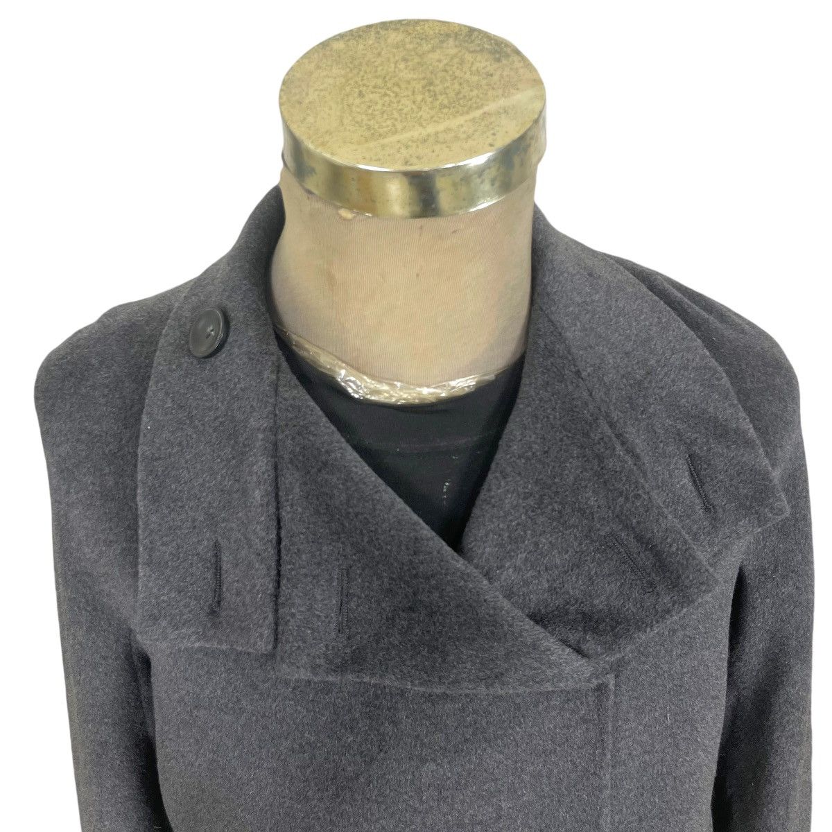 Max Mara Vintage Max Mara Italy Trench Coat Grey Designer Max Co Size M / US 6-8 / IT 42-44 - 5 Thumbnail