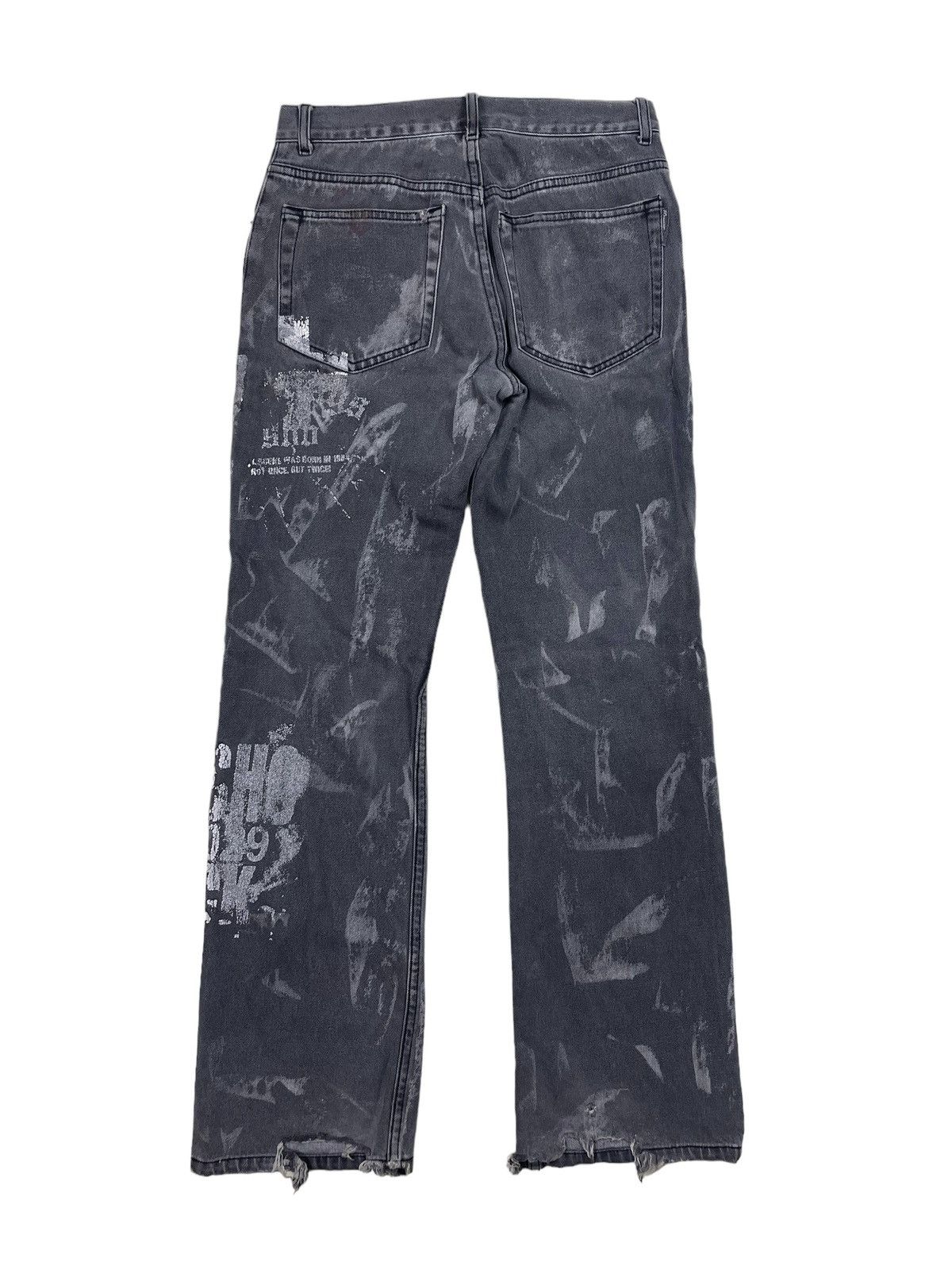 Japanese Brand × Seditionaries Japan Berning-Sho Distressed Denim Patchwork Jeans Size US 29 - 8 Thumbnail