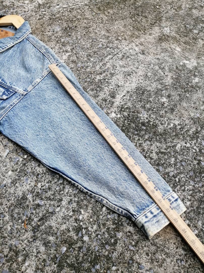 Big John × Japanese Brand × Vintage Vintage Big John SP-600 Made In Japan Acid Wash Denim Jacket Size US L / EU 52-54 / 3 - 7 Thumbnail