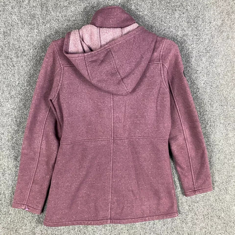 Hurley Hurley Hoodie Women's Small Full Zip Purple Cotton Blend S Size S / US 4 / IT 40 - 6 Thumbnail