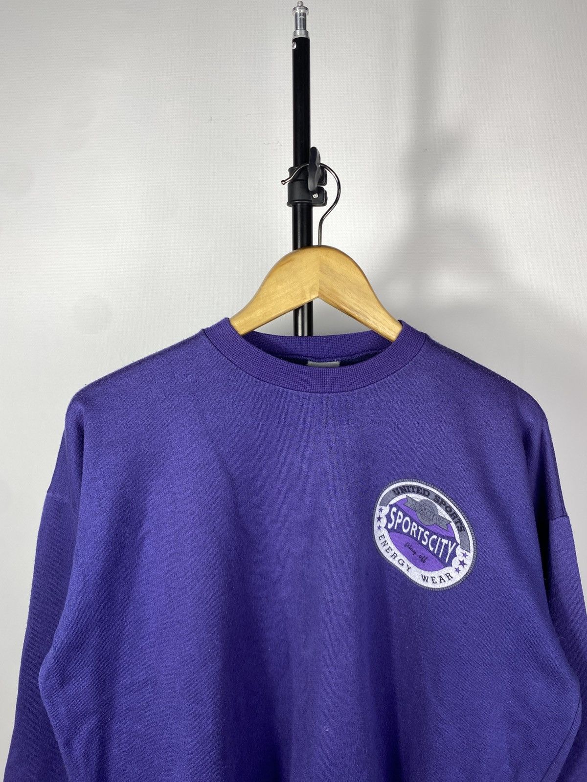 NFL × Vintage Vintage 80s USA NFL PLAY OFF Sport Sweatshirt Graphic Print Size US S / EU 44-46 / 1 - 2 Thumbnail