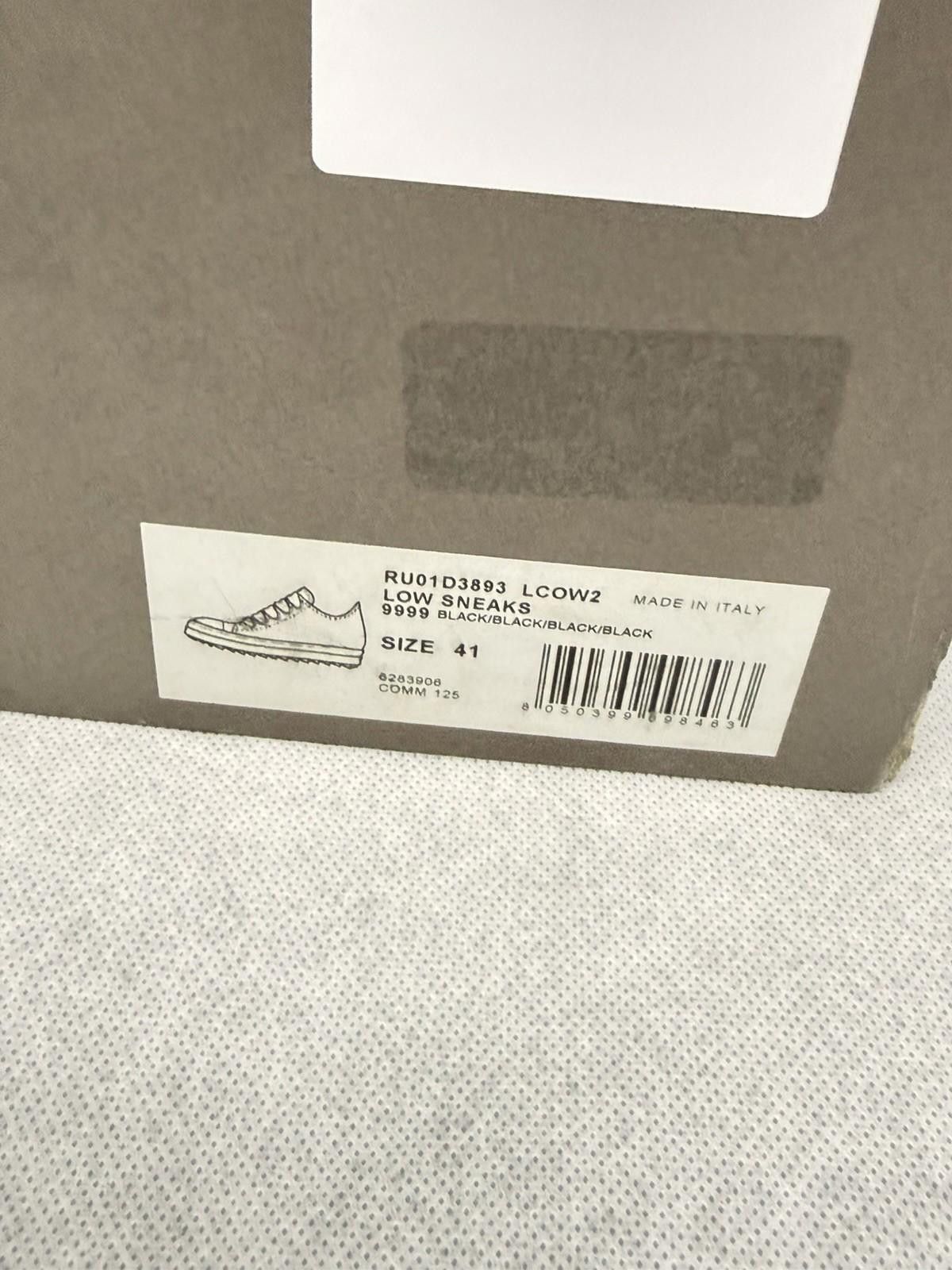 Rick Owens Rick Owens DRKSHDW Low Sneak Ramones SZ EU 41 Khaki Canvas Size US 8 / EU 41 - 7 Thumbnail