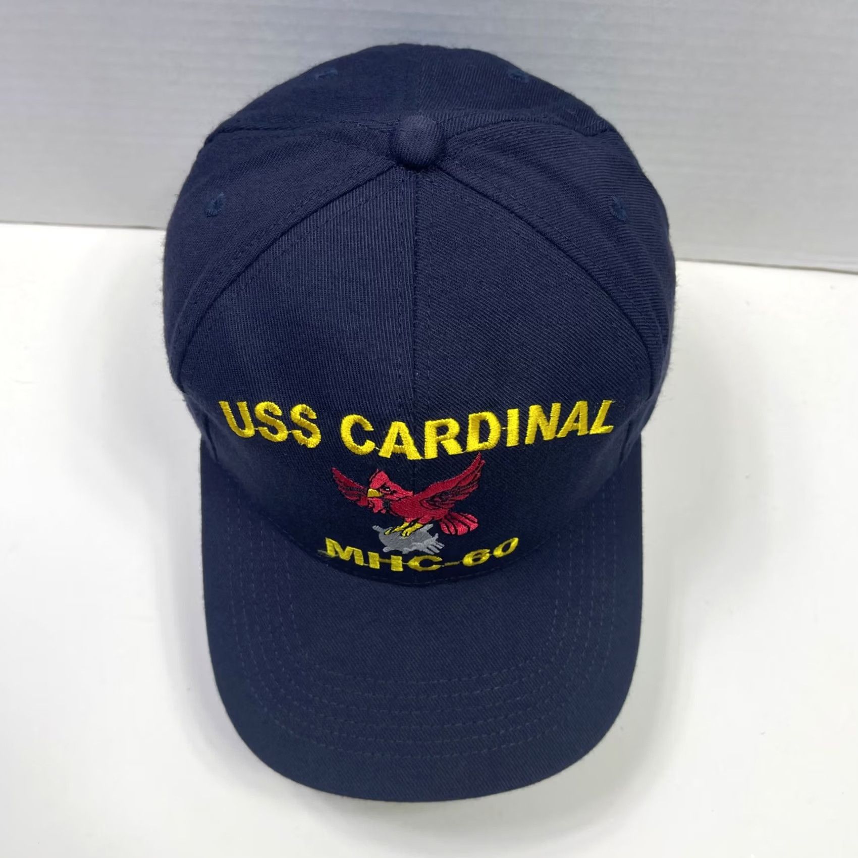 Vintage VINTAGE Northstar USS Cardinal MHC-60 Navy Hat Trucker Hat Snap Back One Size Adjustable Blue USA 80s 90s Size ONE SIZE - 3 Thumbnail