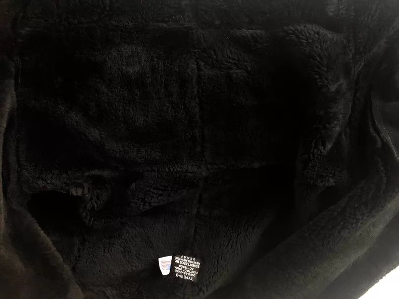 Schott Schott Fur one-piece sheepskin slim leather jacket Size US XXS / EU 40 - 7 Thumbnail