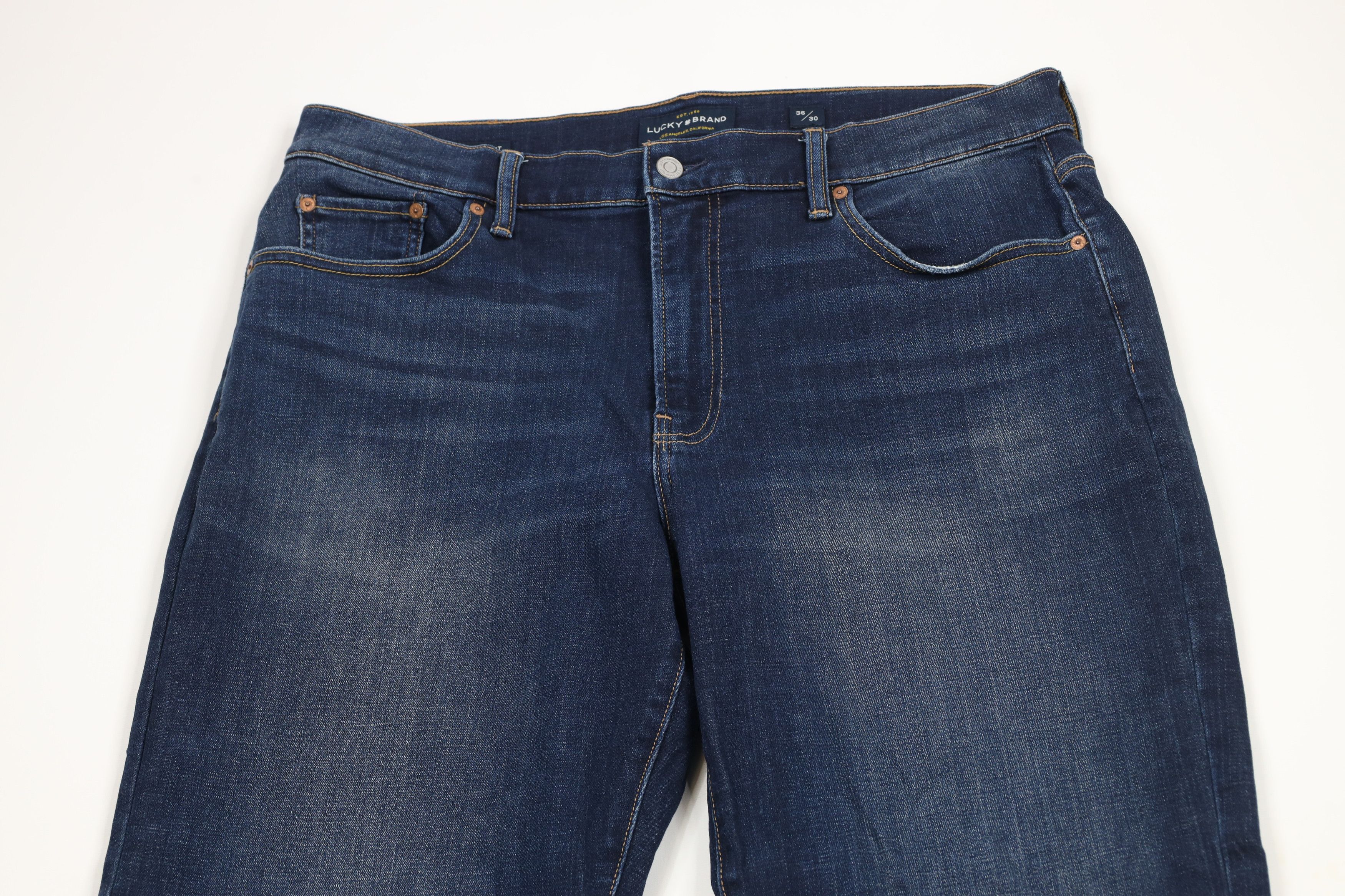 Lucky Brand × Vintage Vintage Lucky Brand Relaxed Straight Wide Leg Denim Jeans Size US 36 / EU 52 - 2 Thumbnail