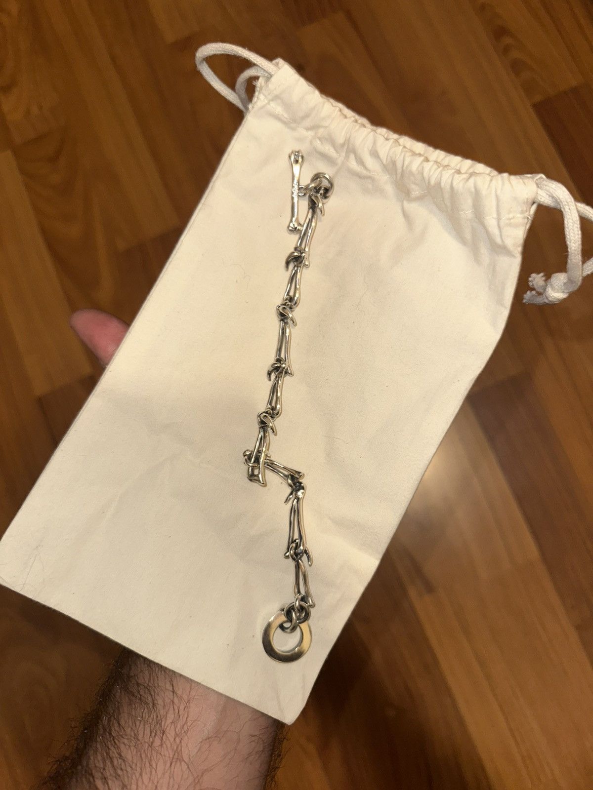 アクセサリー Supreme x Yohji Yamamoto Silver Bracelet Supreme Y's Silver Bracelet (FW25) - $848