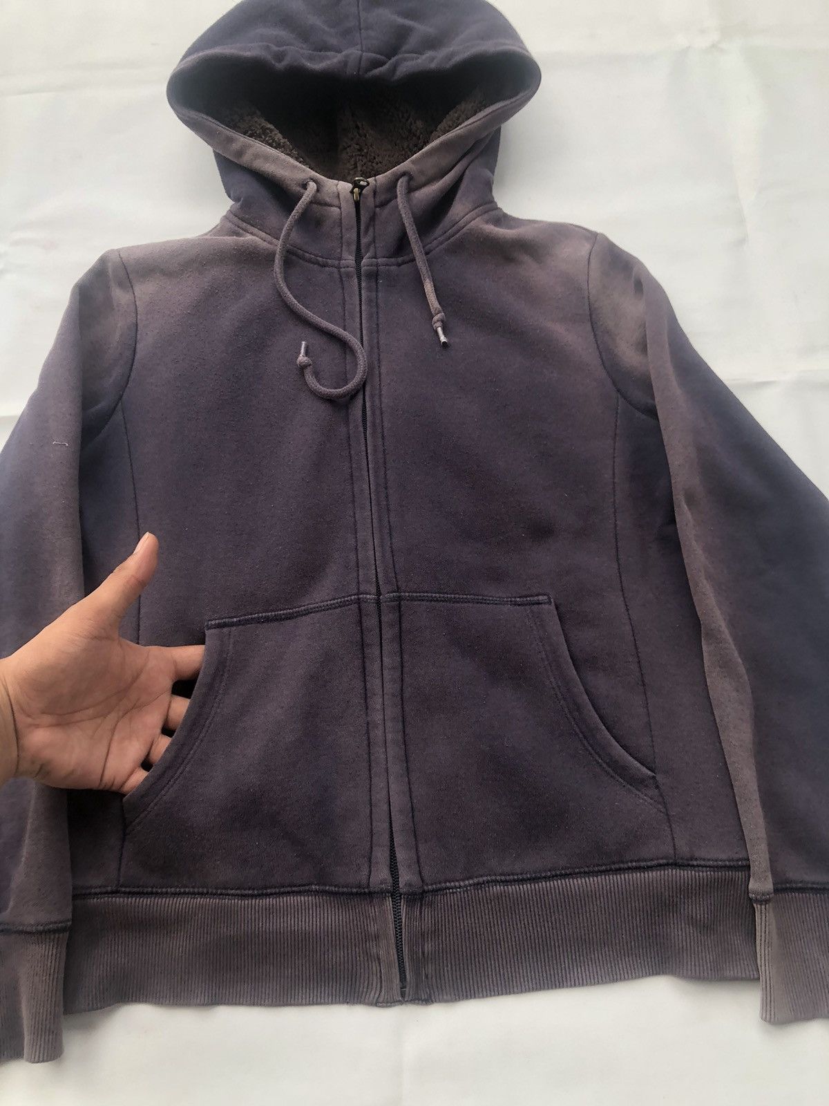 If Six Was Nine Japanese Sun Faded Fur Hoodie Ifsix Rock Punk Style Size US S / EU 44-46 / 1 - 3 Thumbnail
