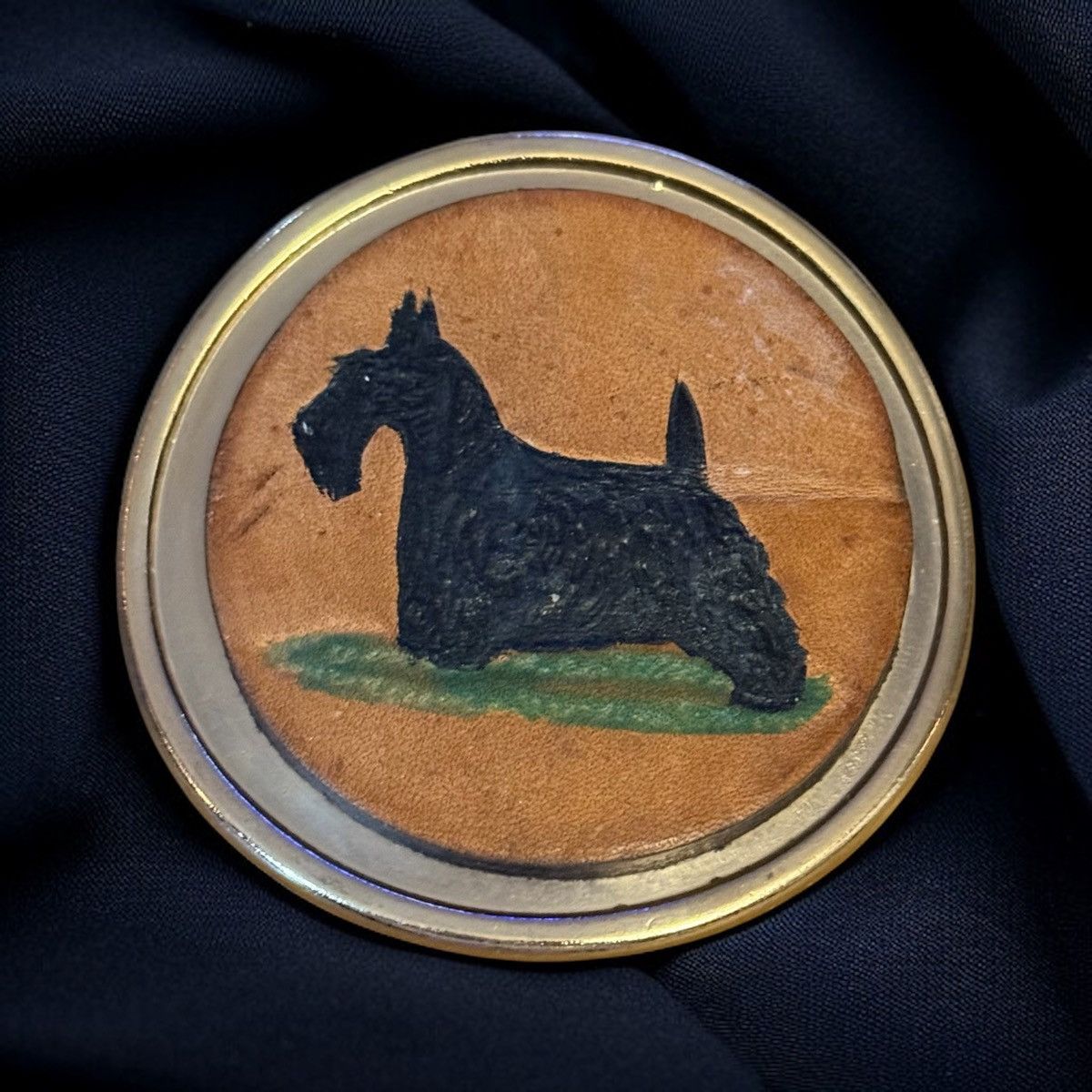 Vintage Vintage Scottish Terrier belt buckle Size ONE SIZE - 1 Thumbnail