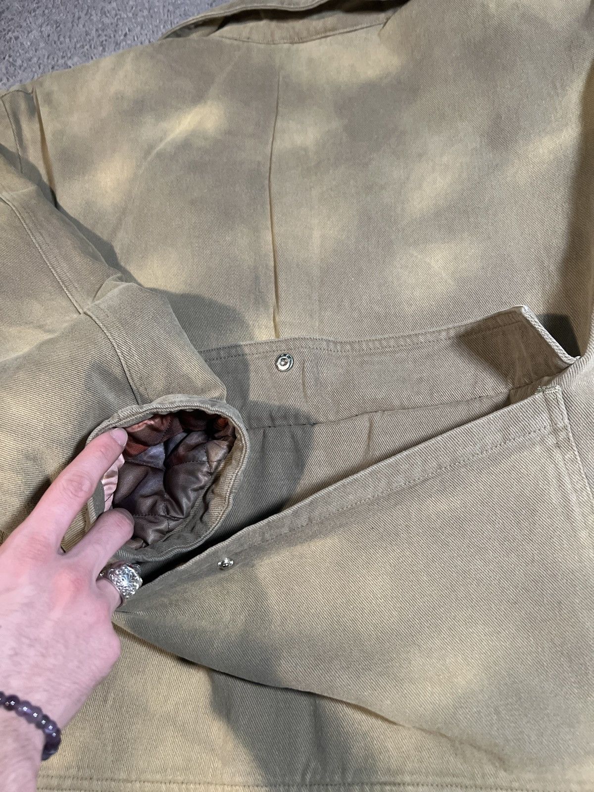Designer × Other Fine Culture Green Work Jacket | jakit Size US XL / EU 56 / 4 - 6 Thumbnail