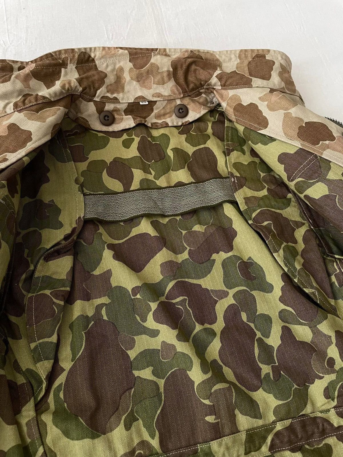 Toyo Enterprises USMC Frogskin Camo HBT Reversible M65 Jacket Japan Repro Size US S / EU 44-46 / 1 - 15 Thumbnail