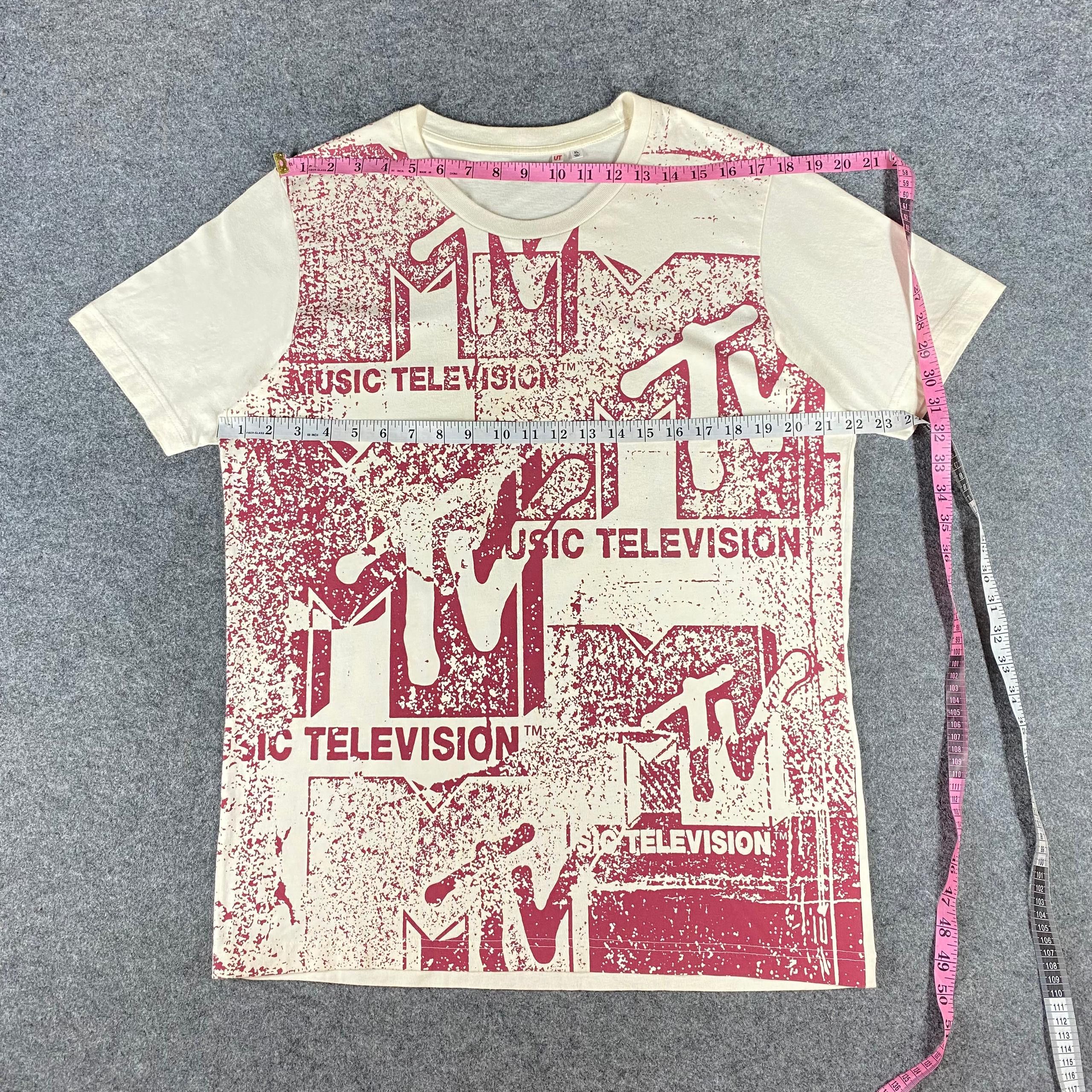 Uniqlo Vintage Music Television by Uniqlo Tshirt Size US L / EU 52-54 / 3 - 2 Thumbnail