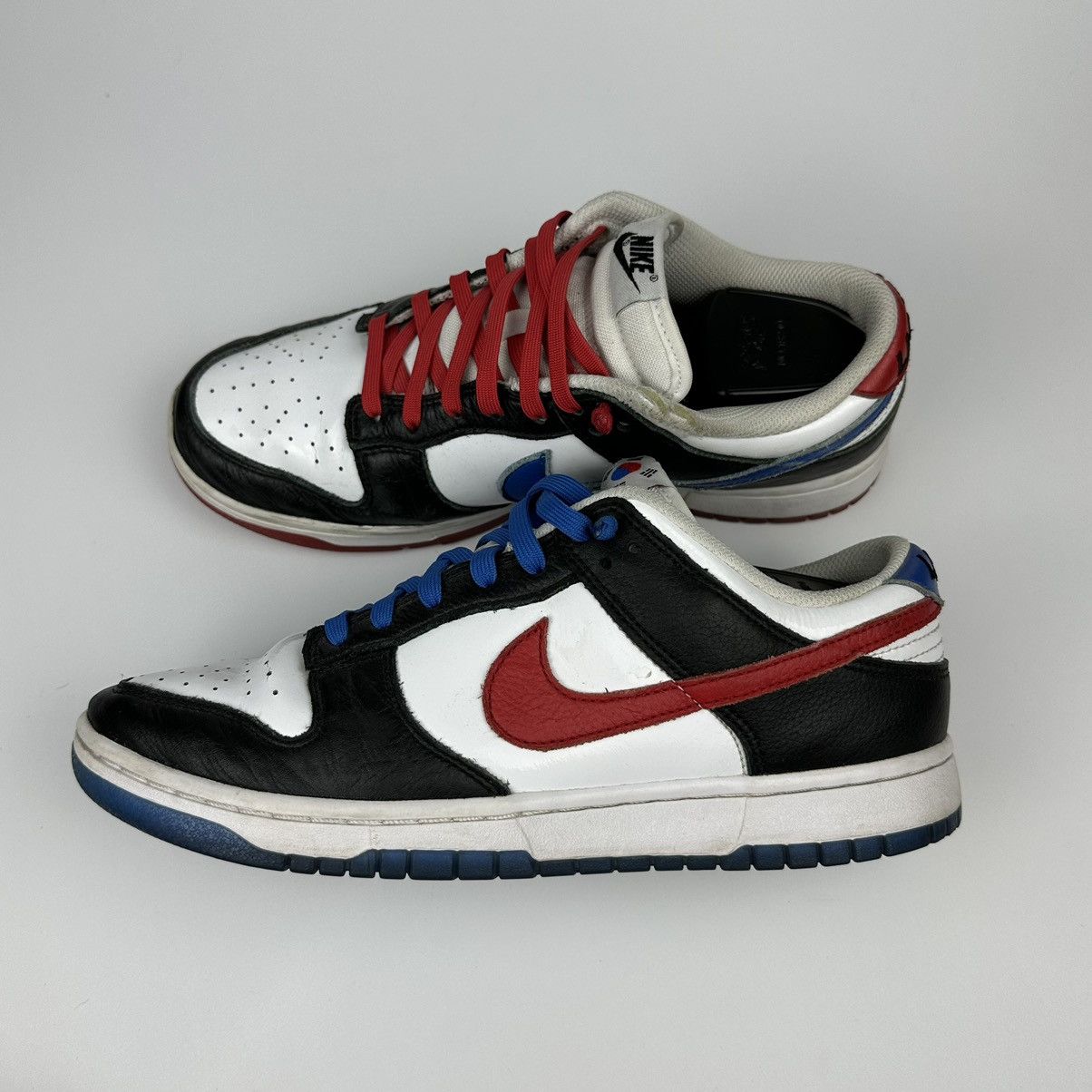 image of Nike Dunk Low Seoul Shoes in White, Men's (Size 9)