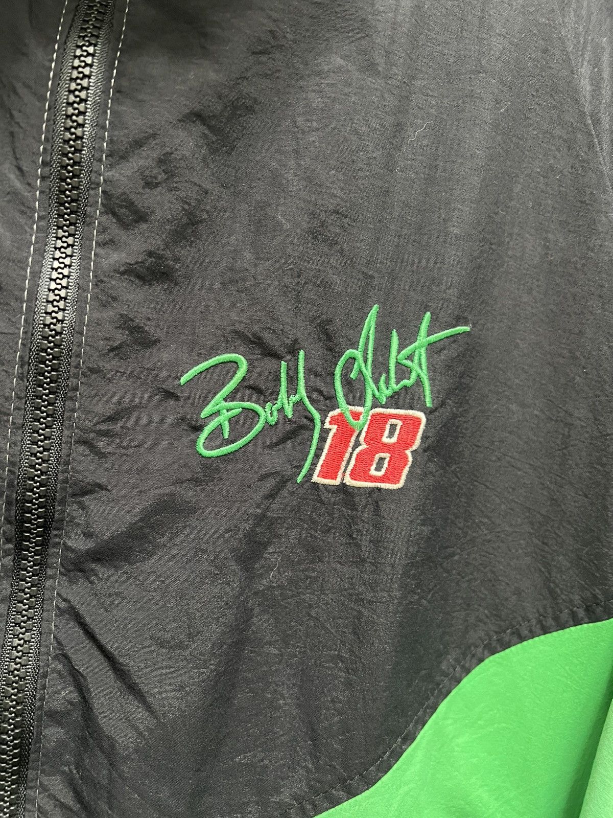 Chase Authentics × NASCAR × Vintage Vintage NASCAR Bobby Labonte Jacket Size US XL / EU 56 / 4 - 3 Thumbnail