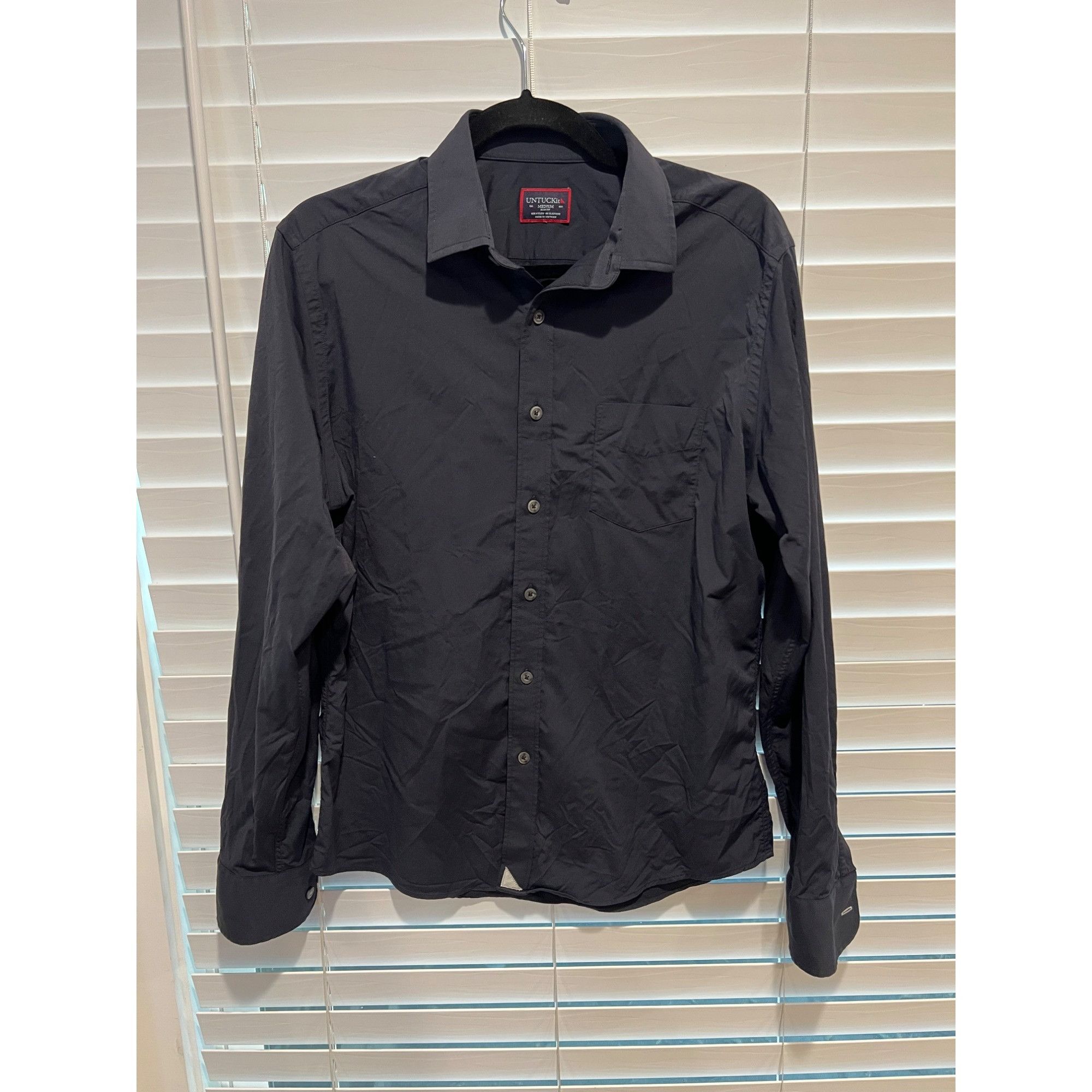 UNTUCKit Untuckit Performance Style Long Sleeve Button Up Shirt - Siz Size US M / EU 48-50 / 2 - 1 Thumbnail