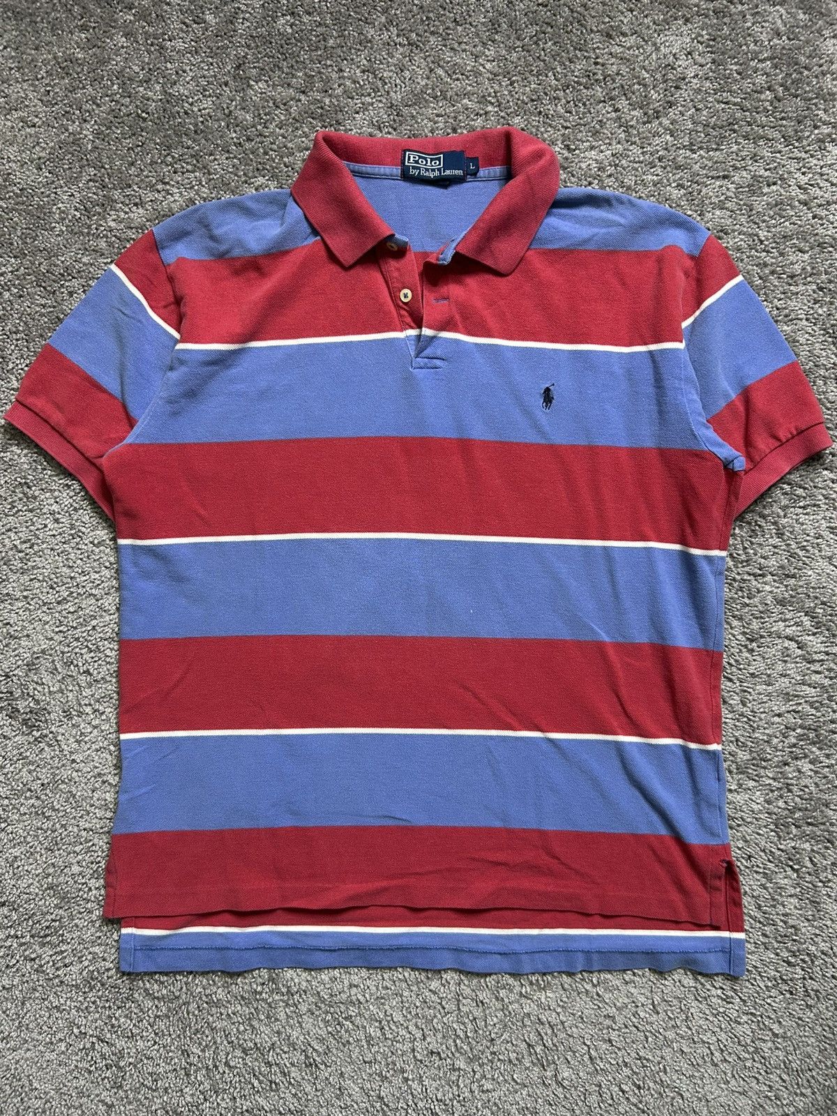 Polo Ralph Lauren Vintage 80s Polo Ralph Lauren Striped Color