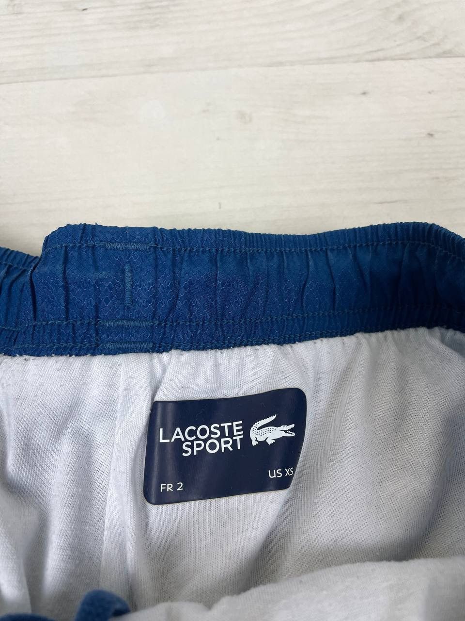 Lacoste Lacoste Nylon Track Pants Logo Striped Blue Y2K Size US 28 / EU 44 - 16 Thumbnail