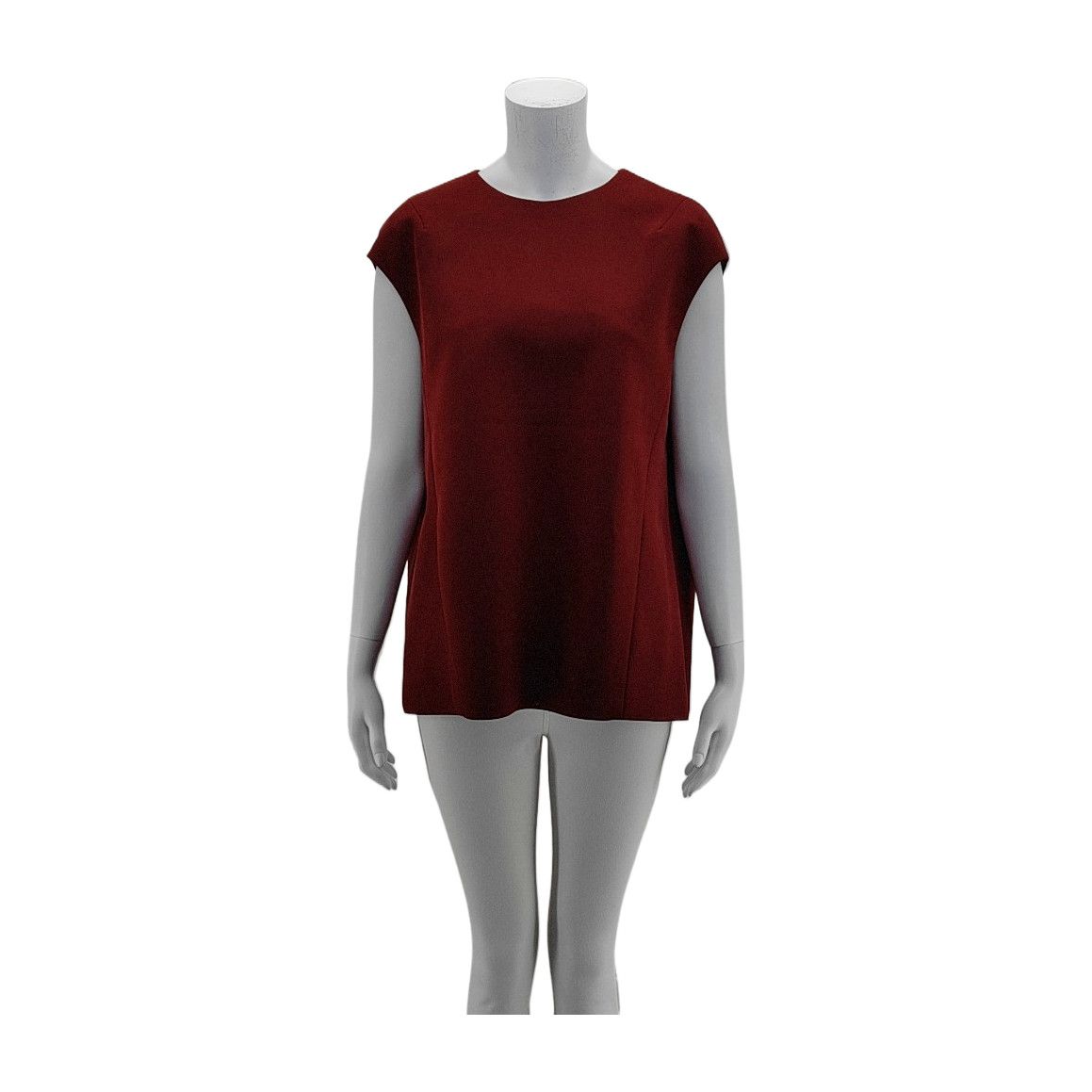 Balenciaga Balenciaga Red Sleeveless Top Size 40 Size M / US 6-8 / IT 42-44 - 1 Thumbnail