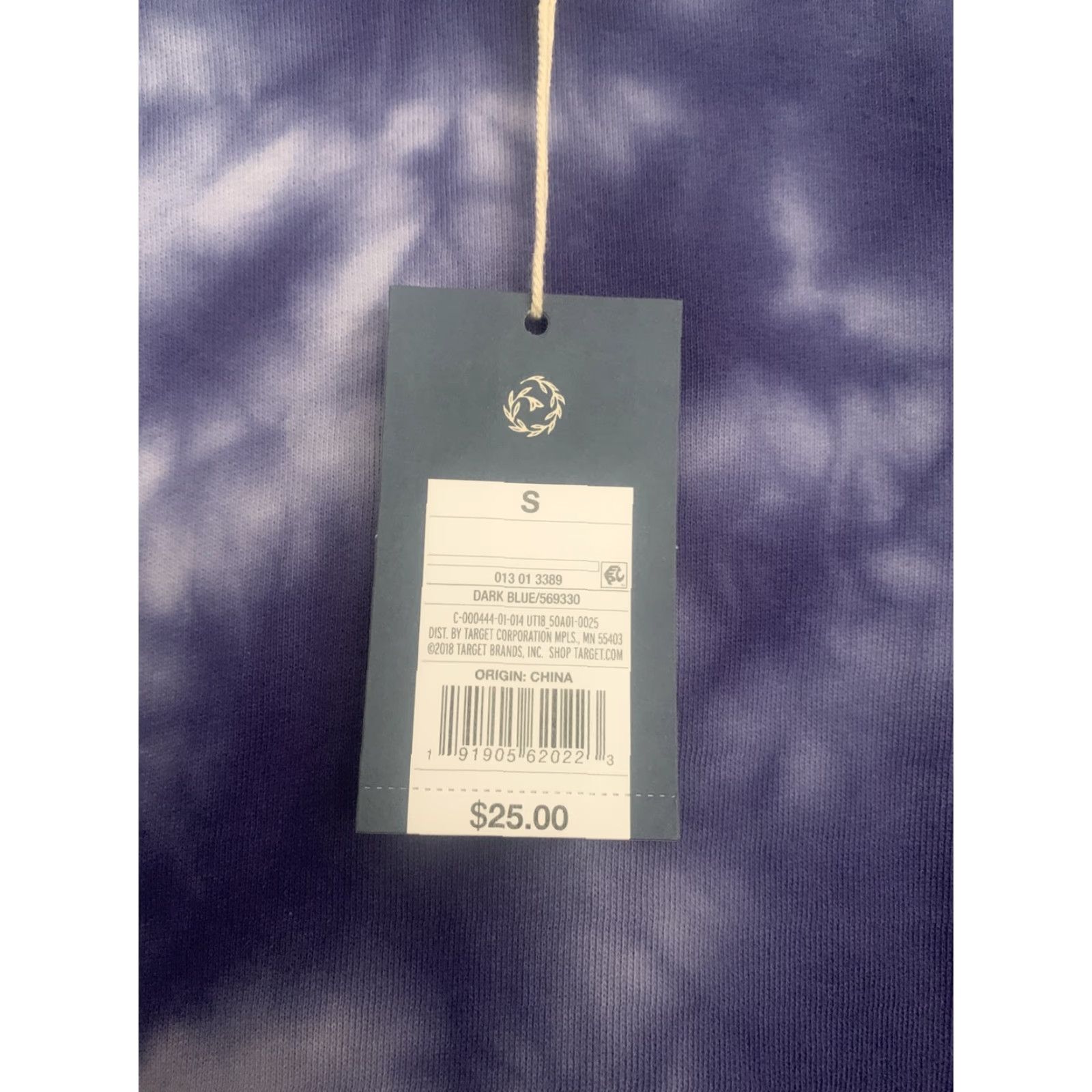 Vintage VINTAGE? No. Universal Thread Cropped Sweatshirt The Dye Blue S Juniors Women Crew Neck Long Sleeve Cotton Polyester Knit Regular Size S / US 4 / IT 40 - 2 Thumbnail