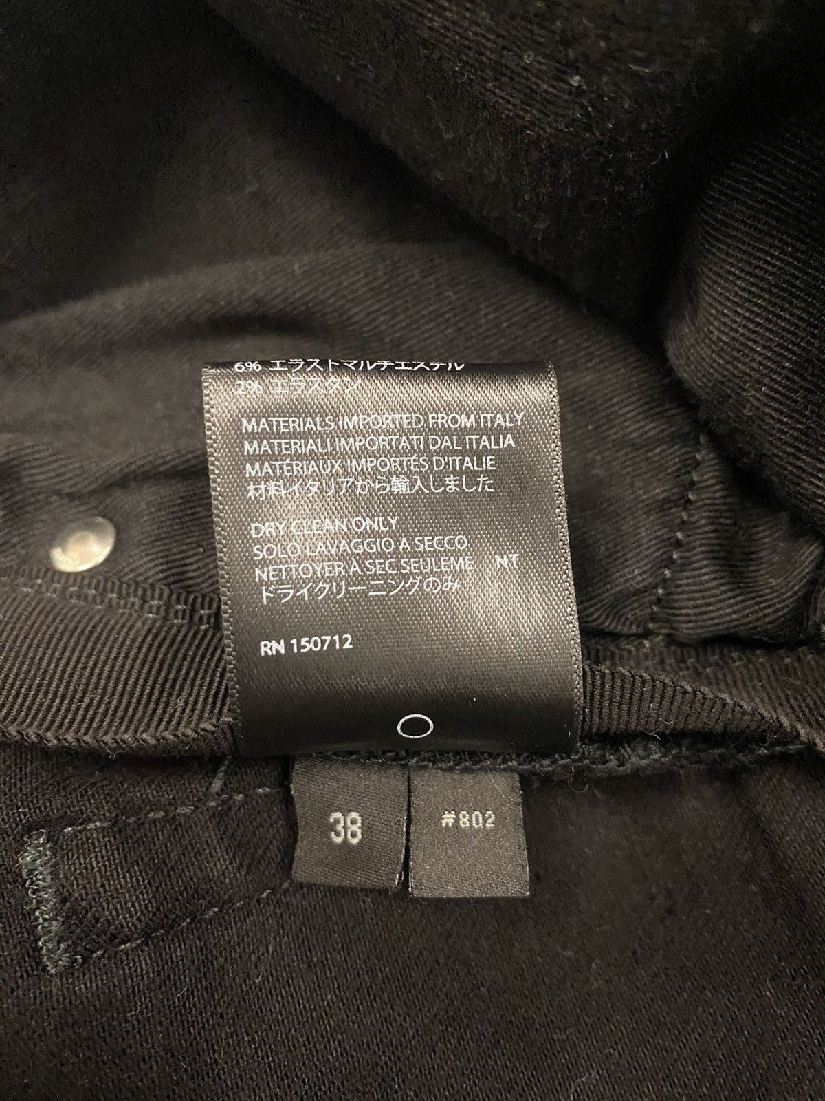 Amiri Amiri Black Stack Denim Size US 38 / EU 54 - 10 Thumbnail