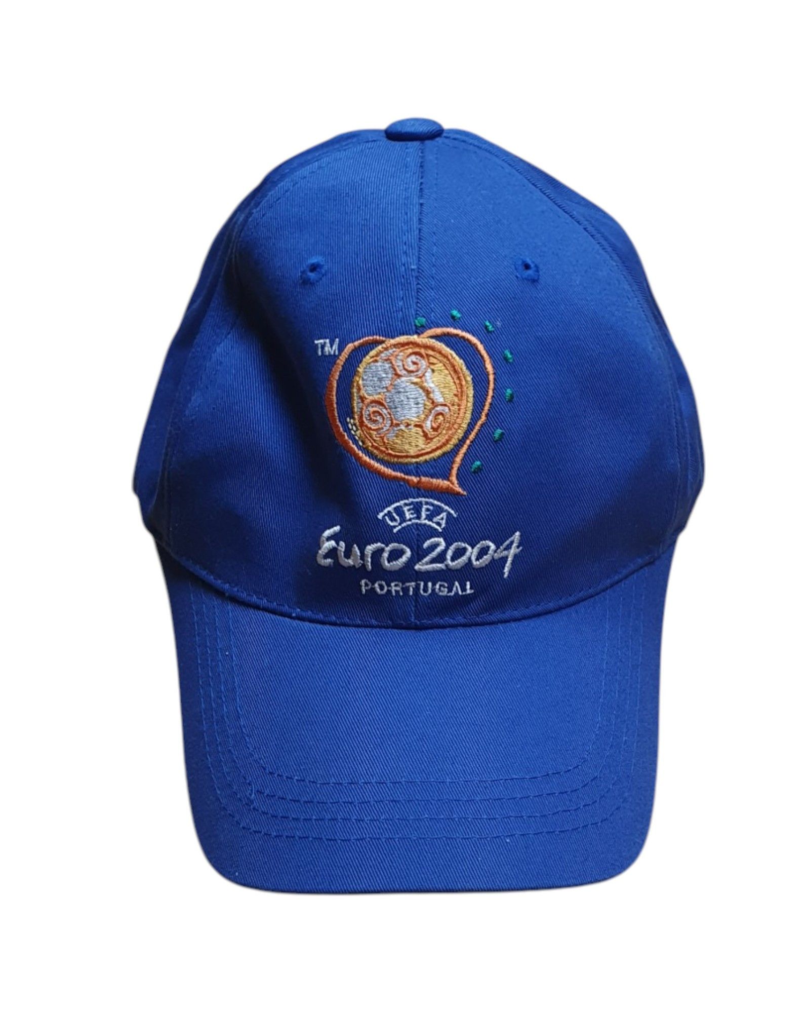 Vintage UEFA Euro 2004 Portugal Hyundai Football Soccer Vintage Cap Size ONE SIZE - 1 Thumbnail