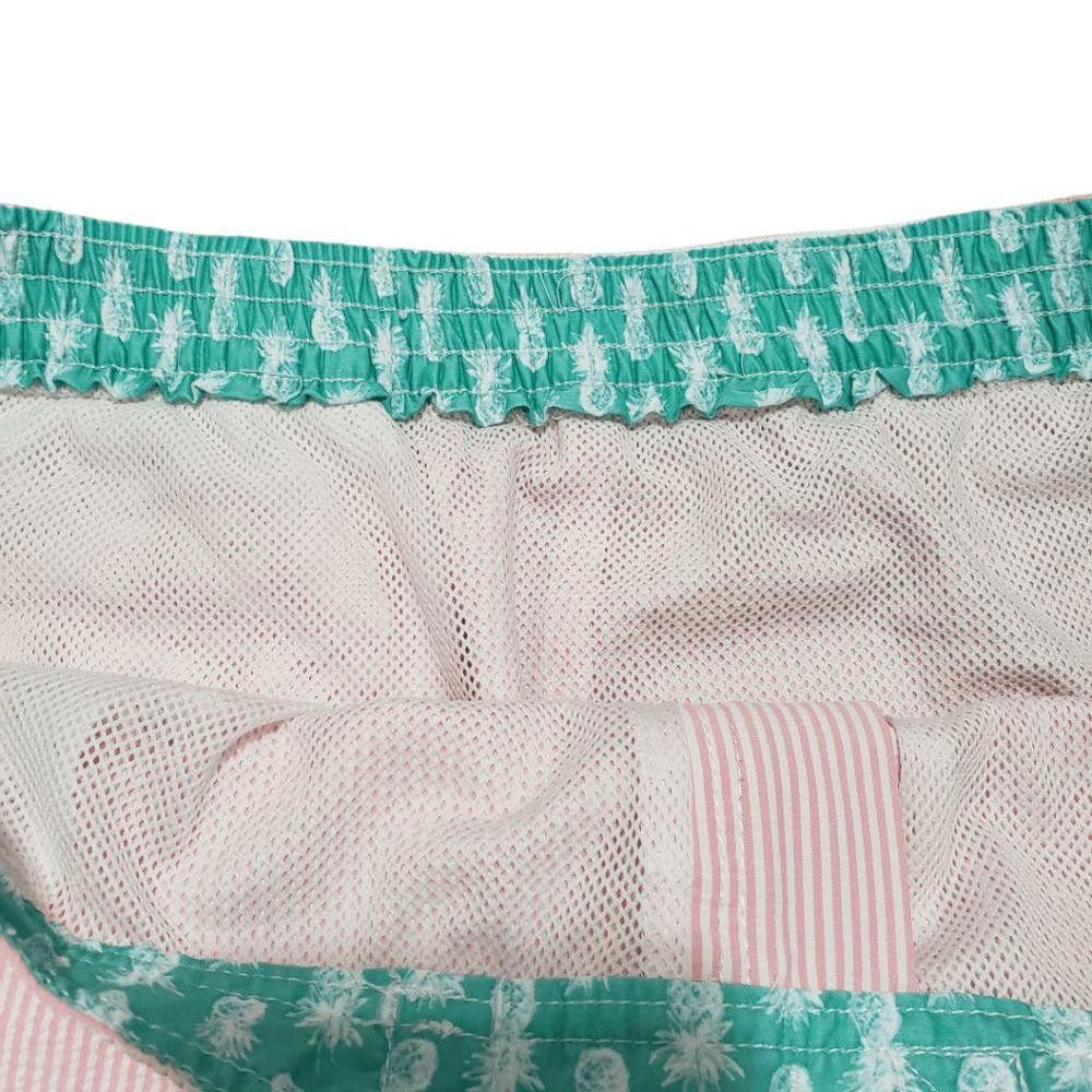 Tommy Bahama CT226 Tommy Bahama Mens Pink & White Swim Shorts Size US 36 / EU 52 - 2 Thumbnail